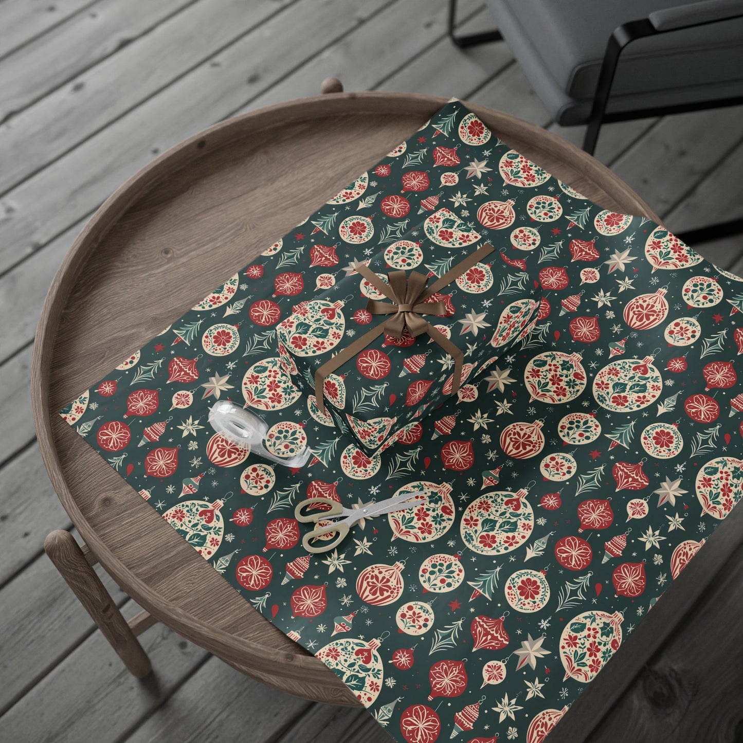 Festive Christmas Wrapping Paper