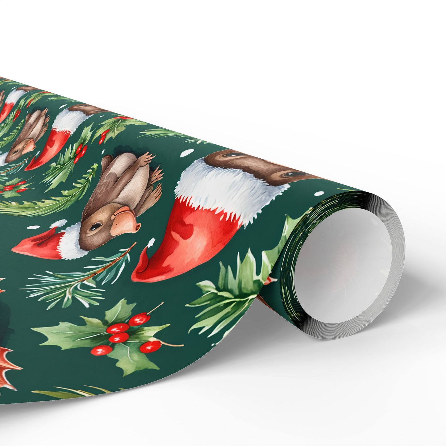 Platypus Parade – Aussie Christmas Wrapping Paper