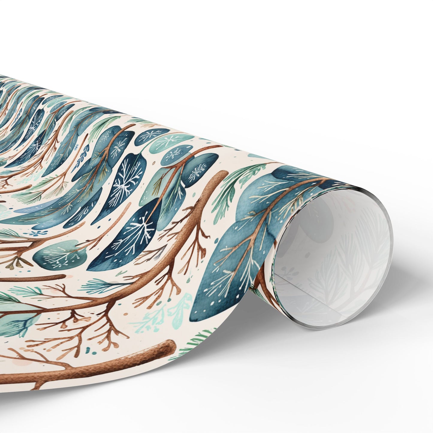 Abstract Tree Pattern Gift Wrap