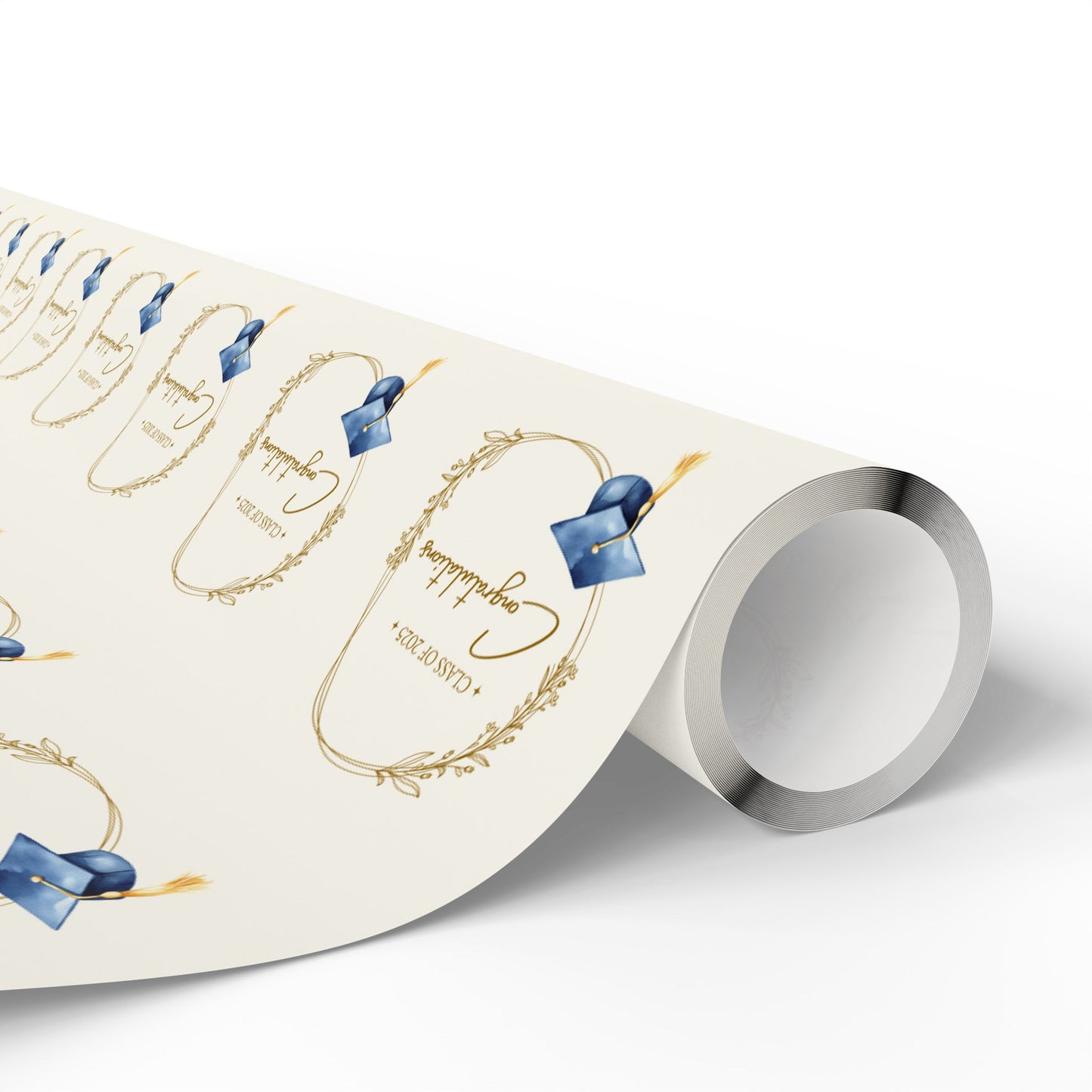 Elegant Class of 2025 Graduation Gift Wrapping