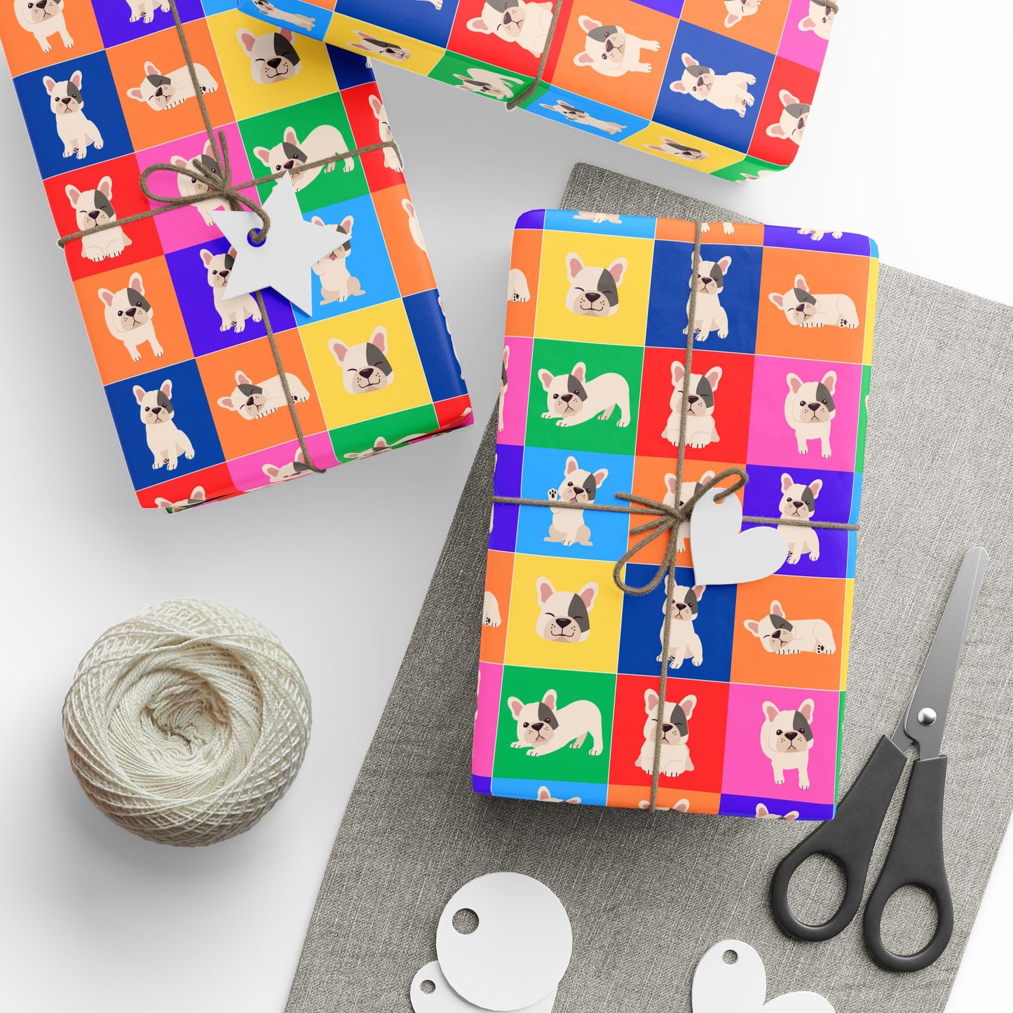 French bulldog Wrapping Paper