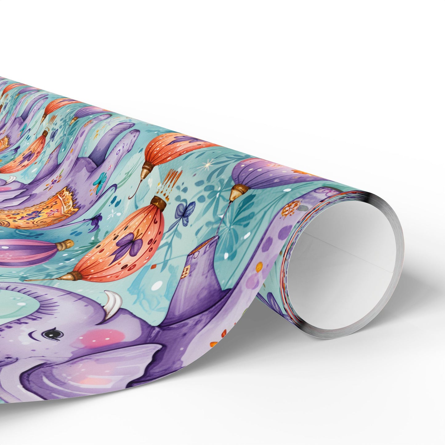 Diwali Festival Elephant Wrapping Papers
