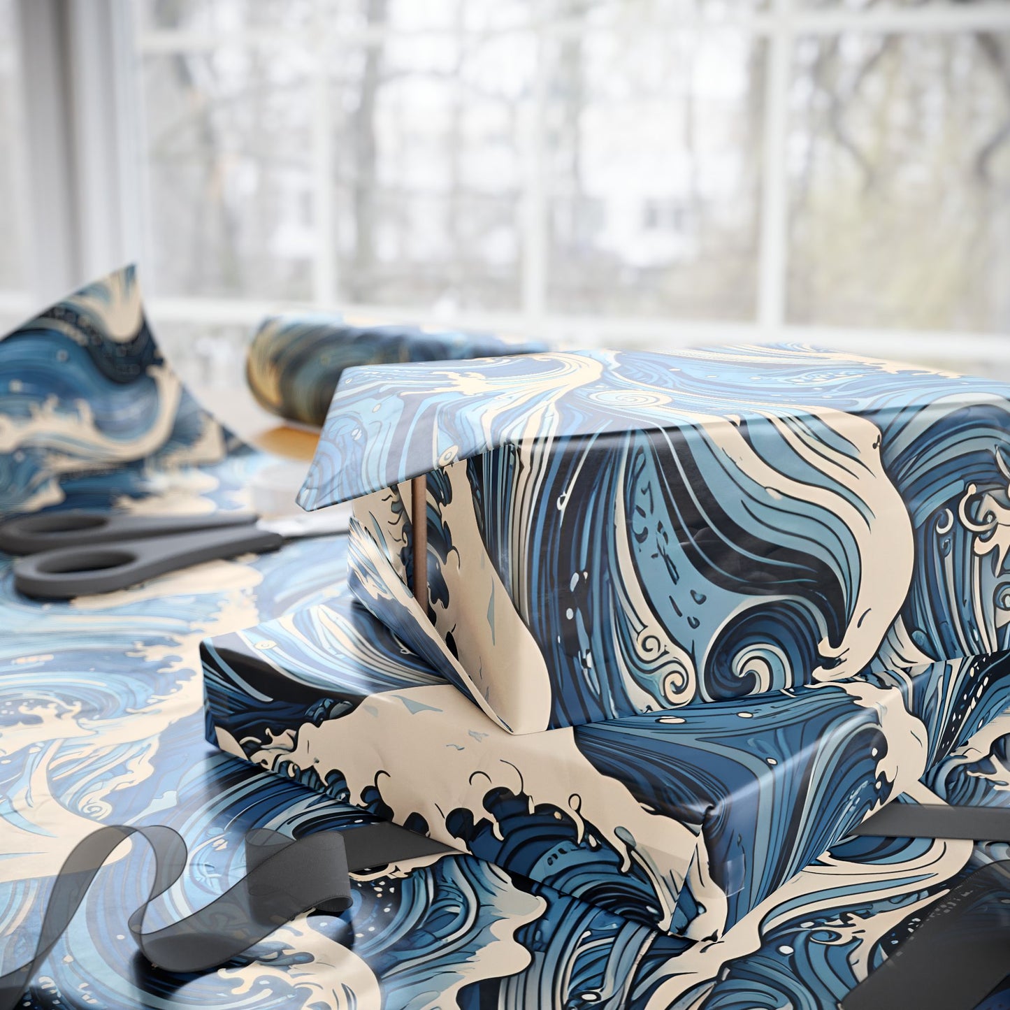 Ocean Wave Wrapping Papers