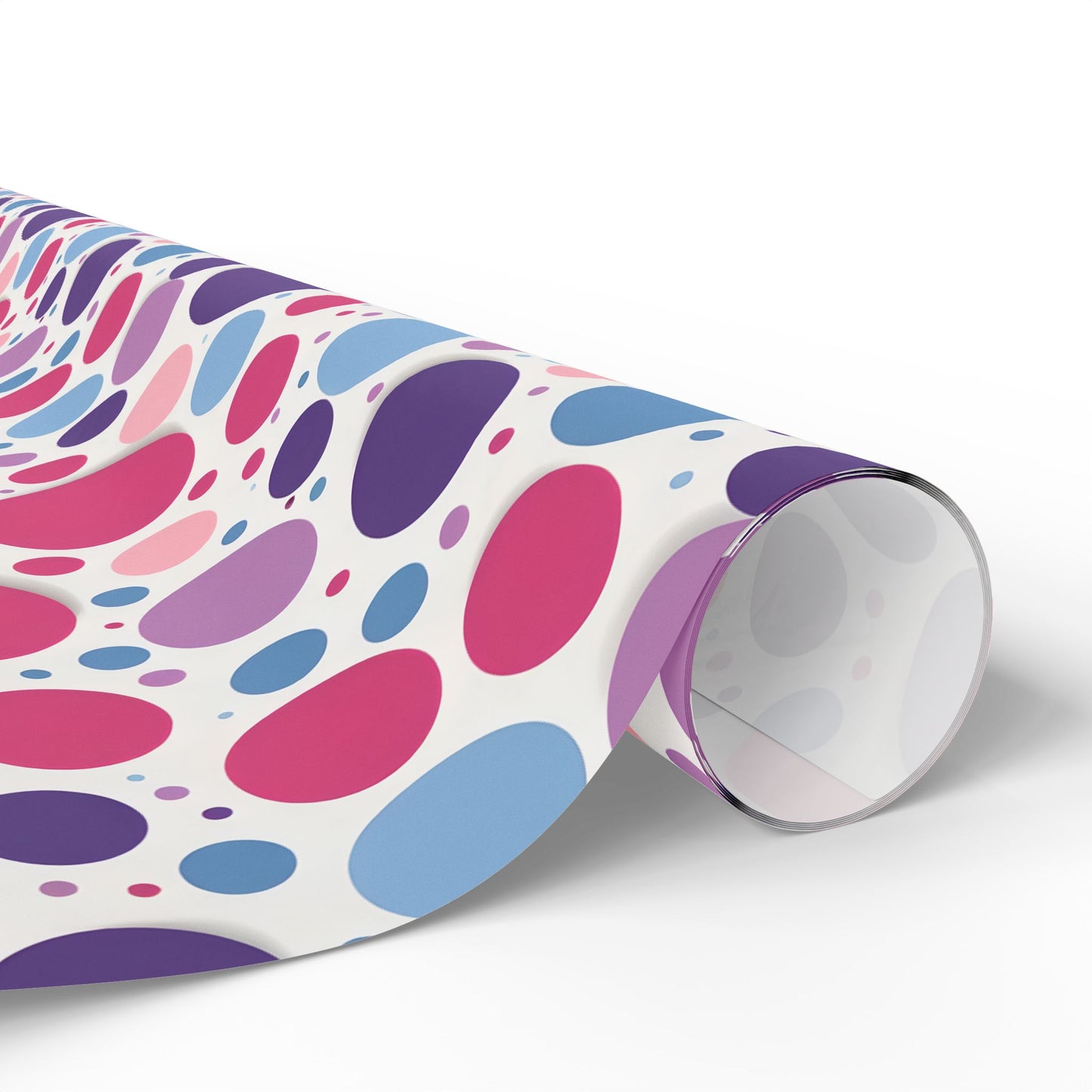 Colorful Polka Dot Wrapping Paper Roll