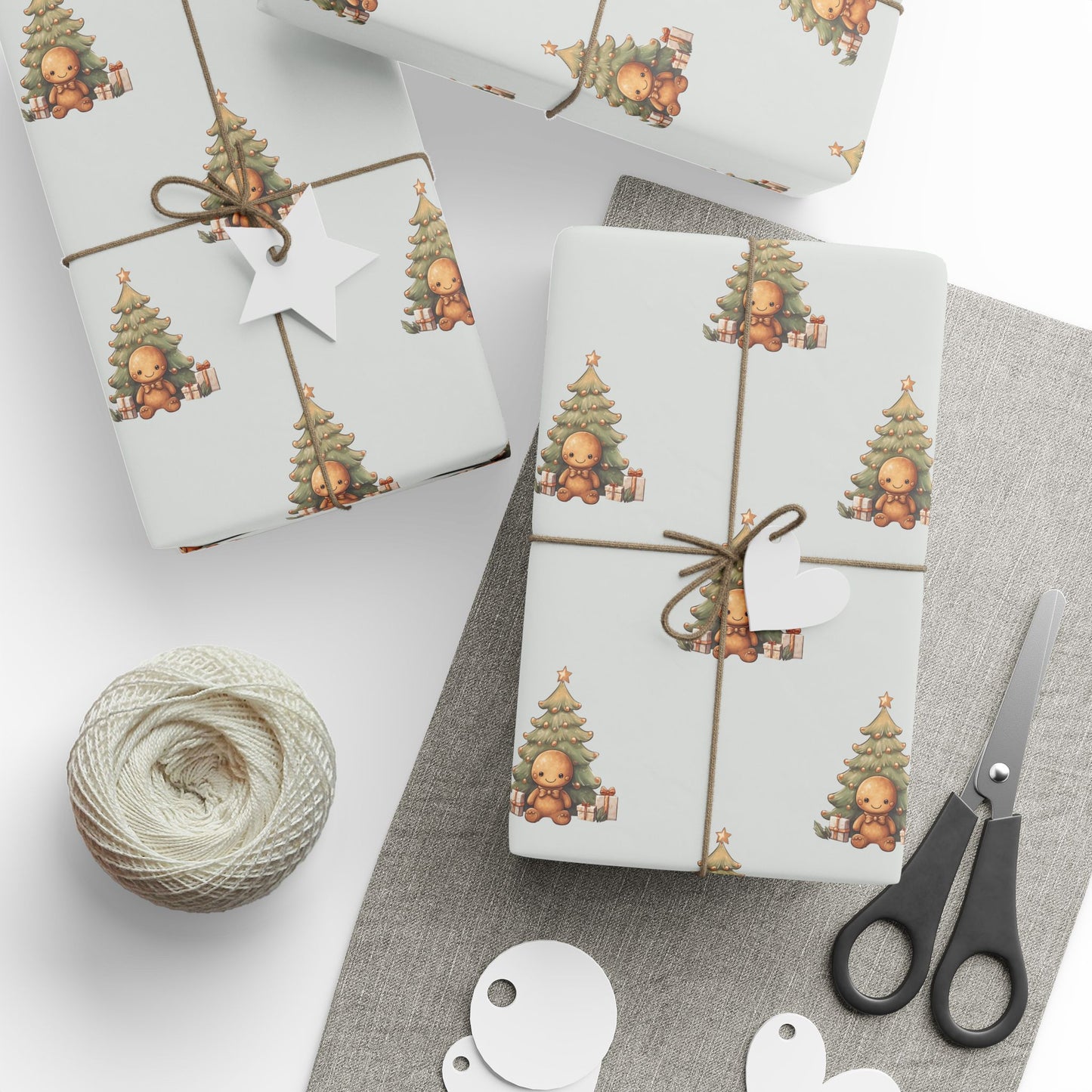 Snuggle & Sprinkle – Gingerbread Dreams Wrapping Paper