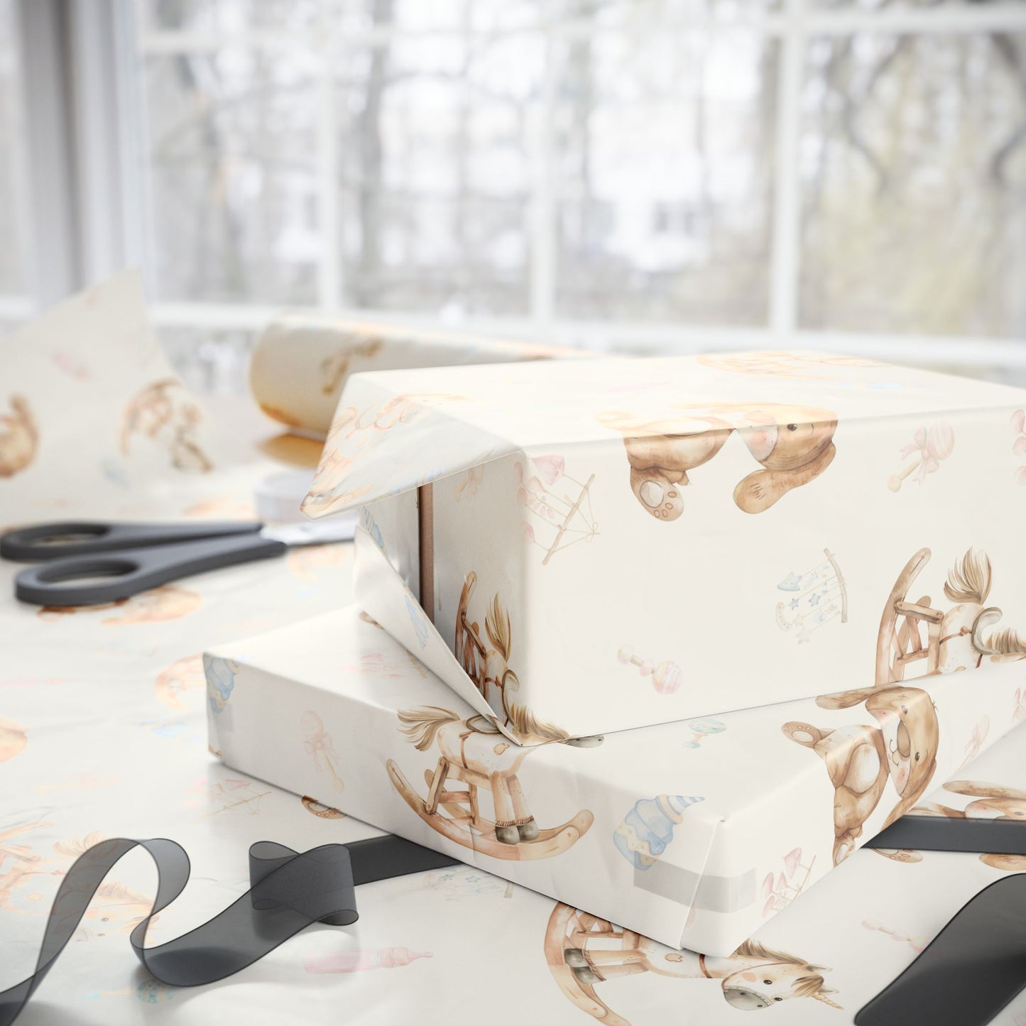 Snuggle & Sway – Baby Toy Gift Wrap for New Arrivals