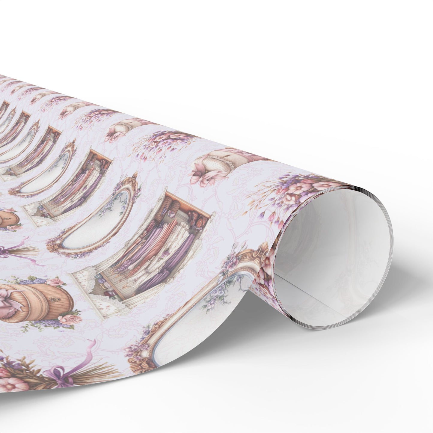 Elegant Wedding or Bachelorette Vintage Wrapping Paper
