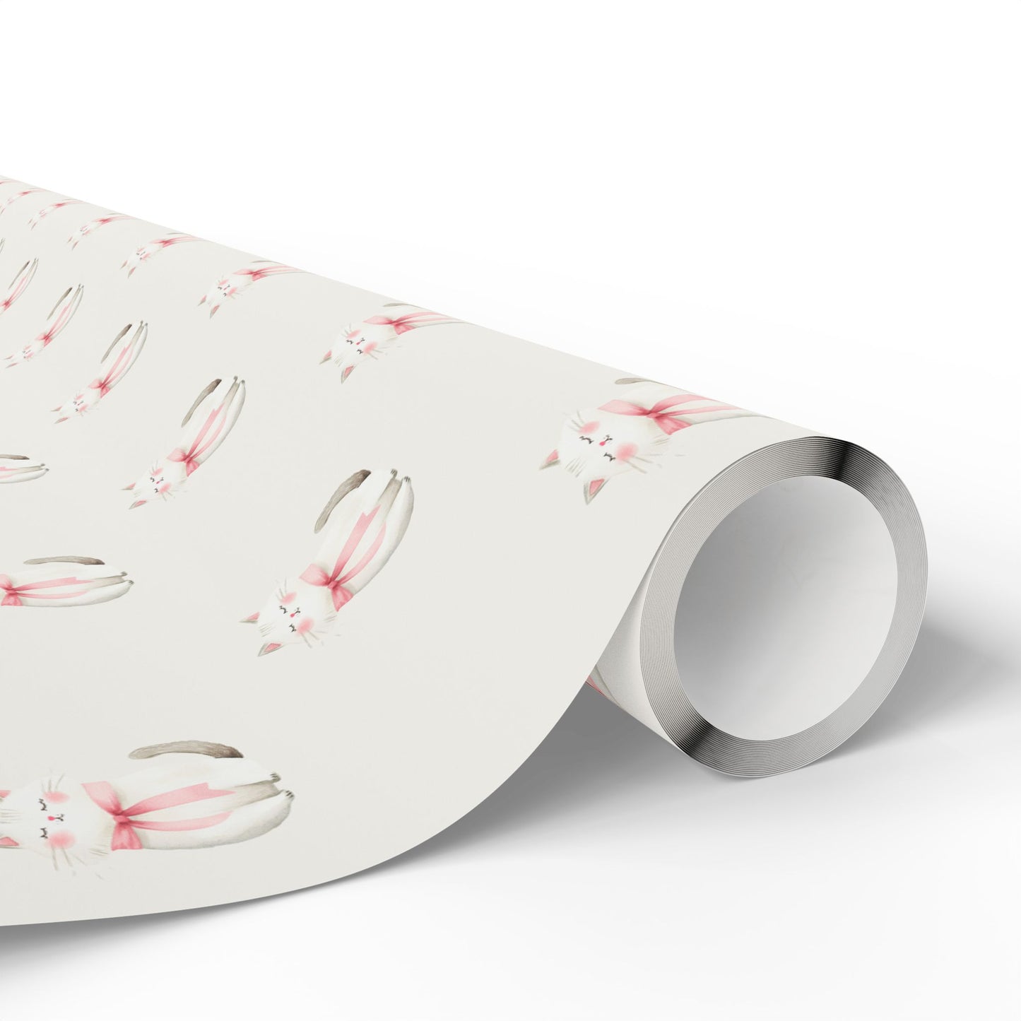 Grey Kitties Gift Wrap
