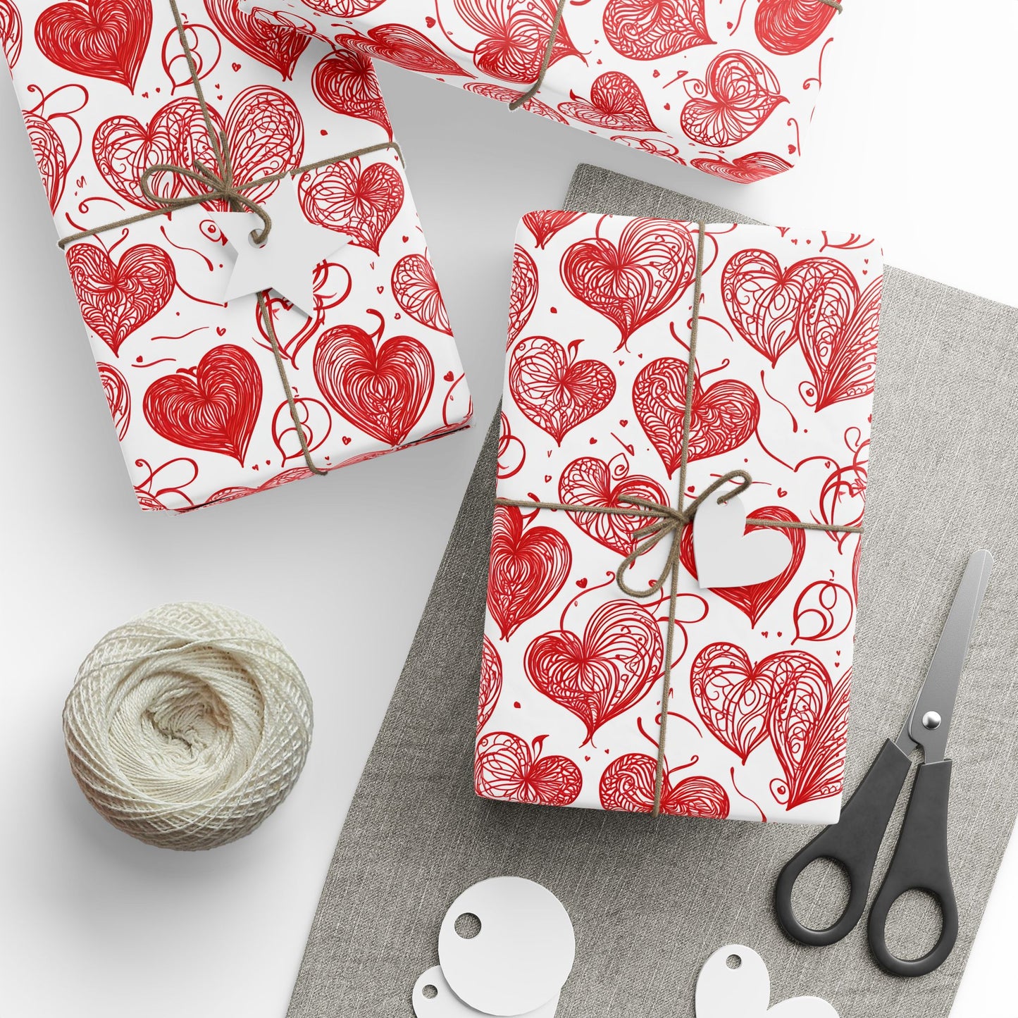 Heart - Themed Wrapping Paper