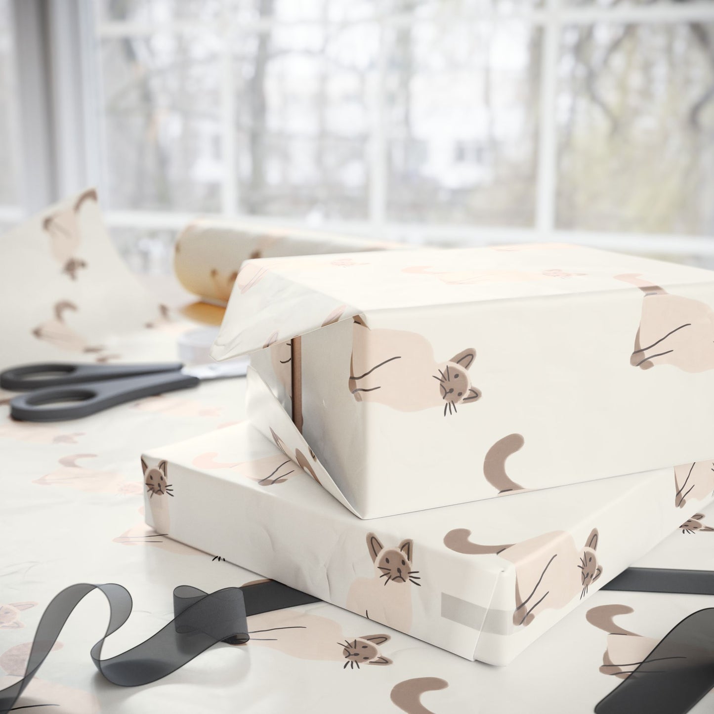 Siamese Cat Gift Paper
