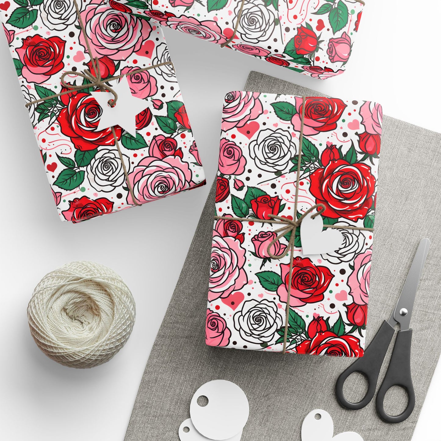 Romantic Floral Wrapping Paper