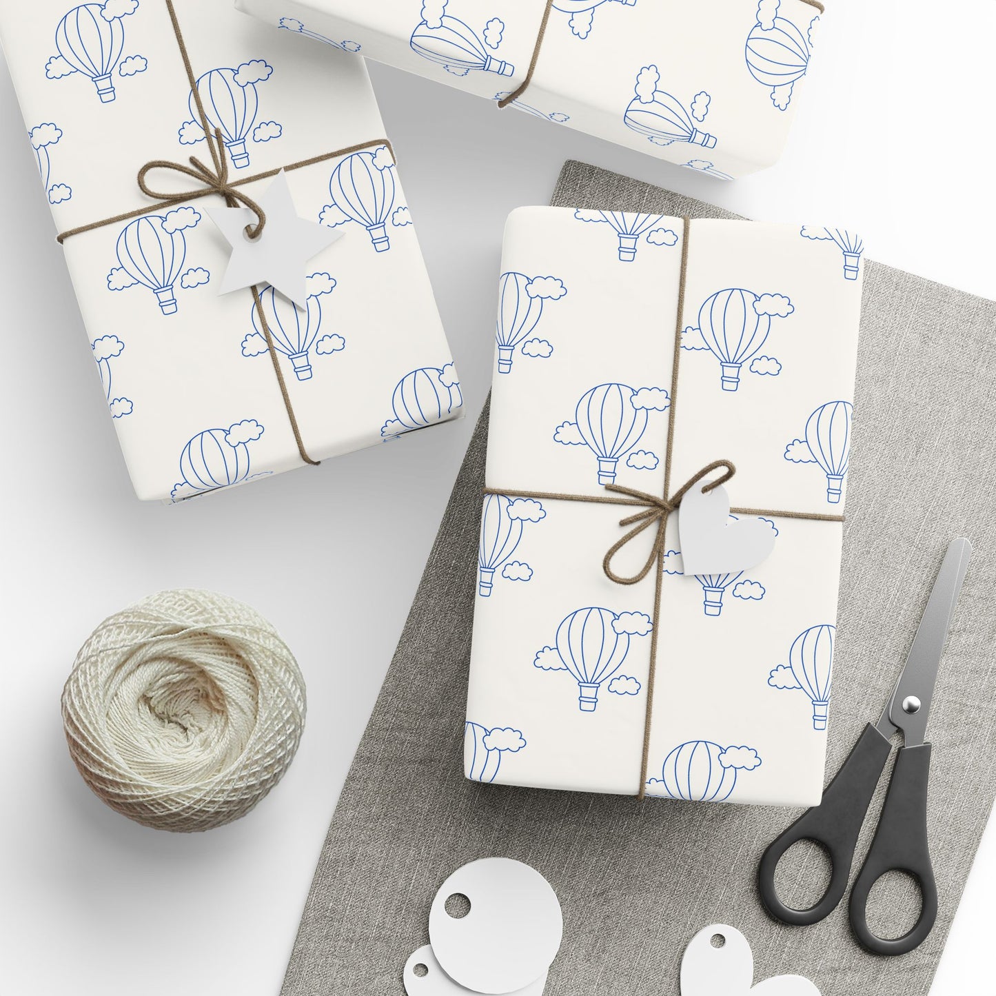 Hot Air Balloon Gift Wrap Roll