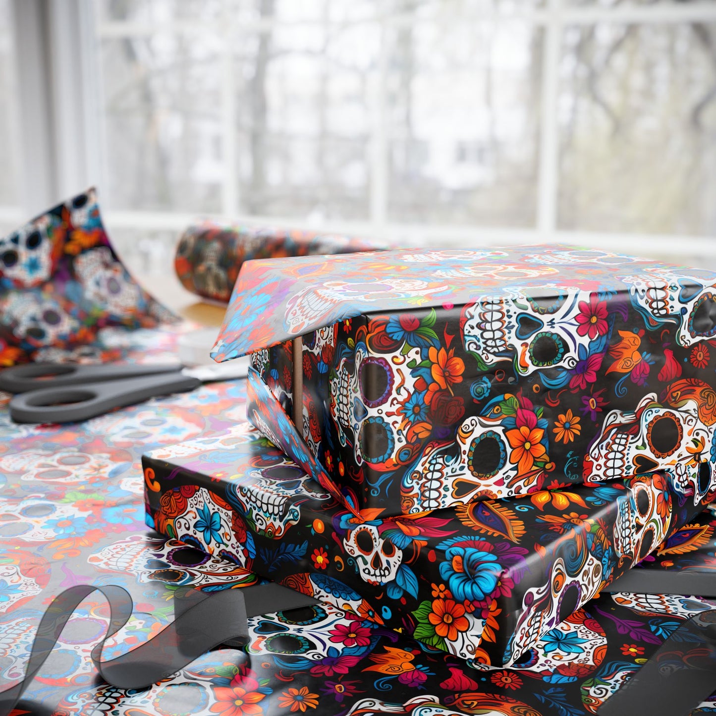 Day of the Dead Gift Wrap