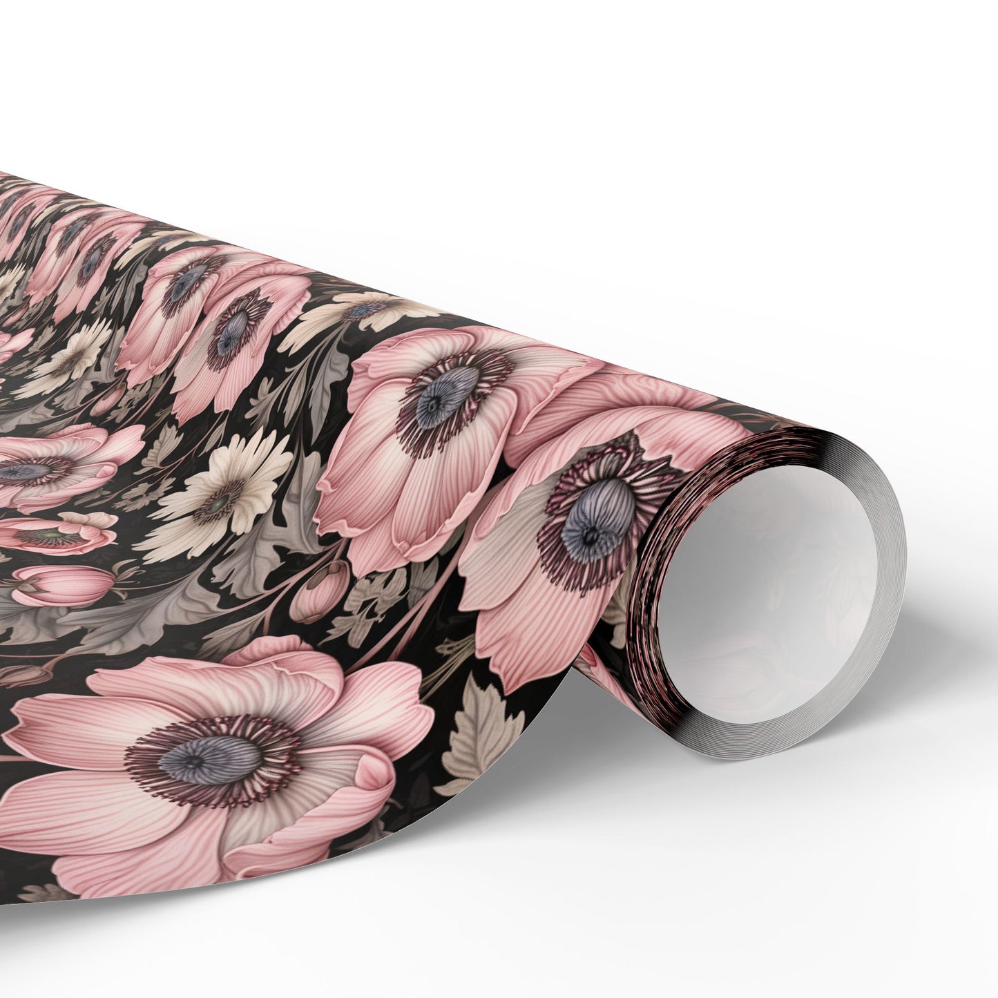Elegant Pink Floral Wrapping Paper