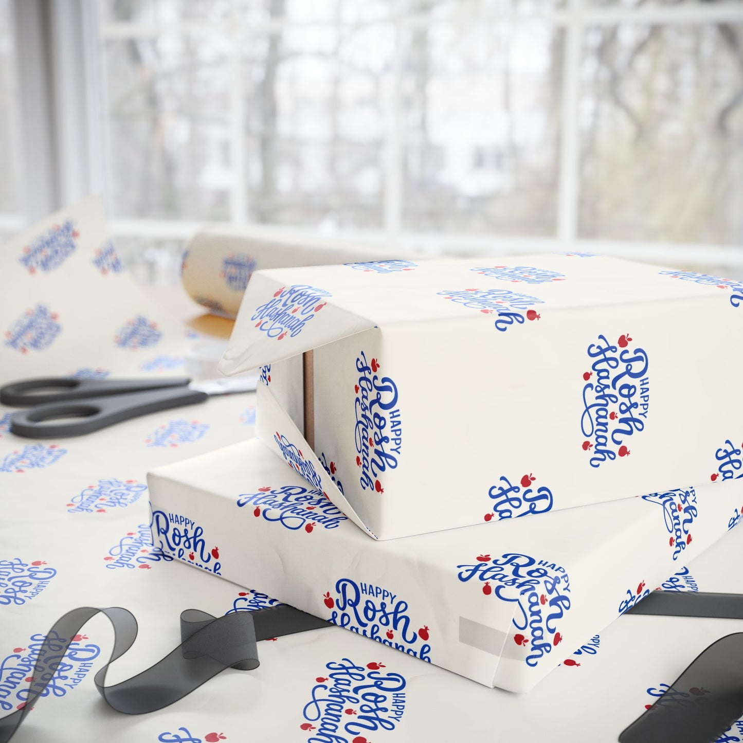 Rosh Hashanah Wrapping Paper