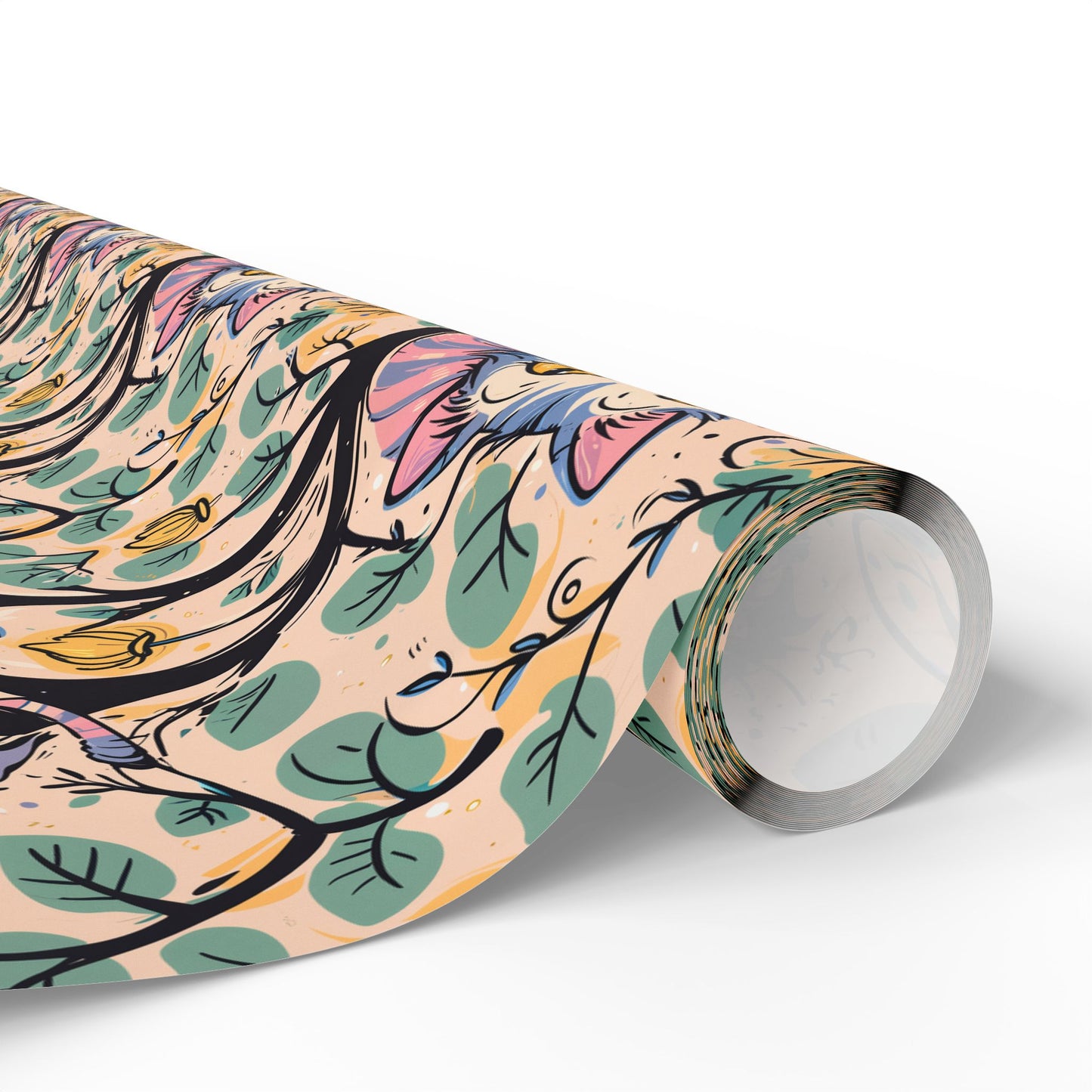 Abstract Cheshire Cat Gift Wrap