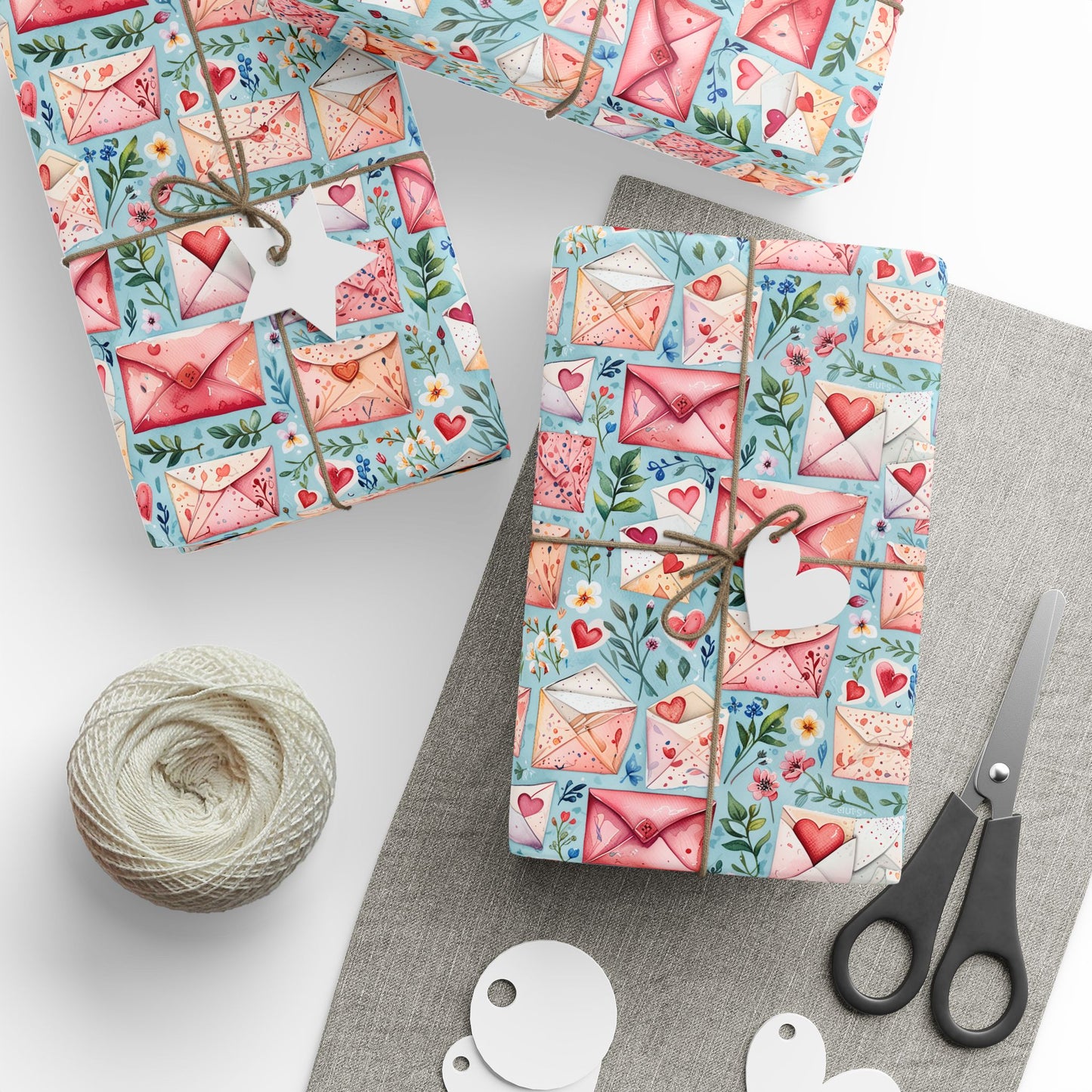 Valentine’s Day Letter Wrapping Paper