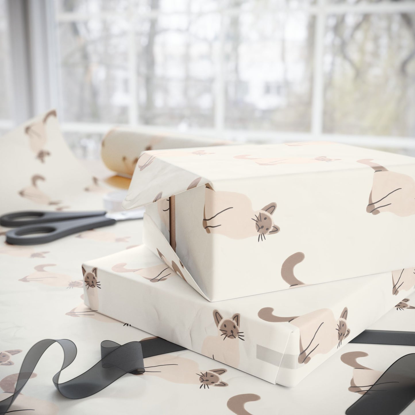 Siamese Cat Gift Paper
