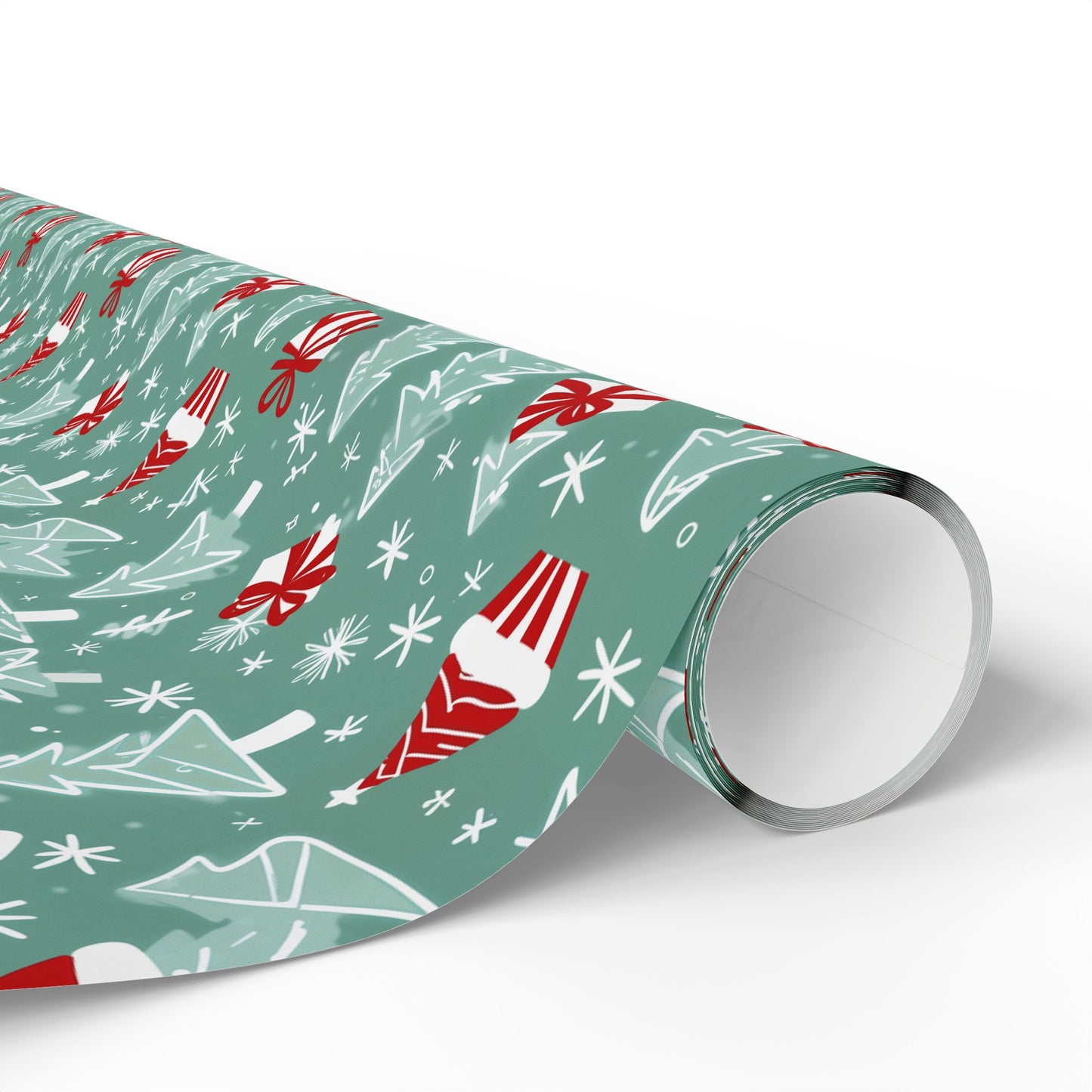 Jolly Sketchmas – Whimsical Winter Wrapping Paper