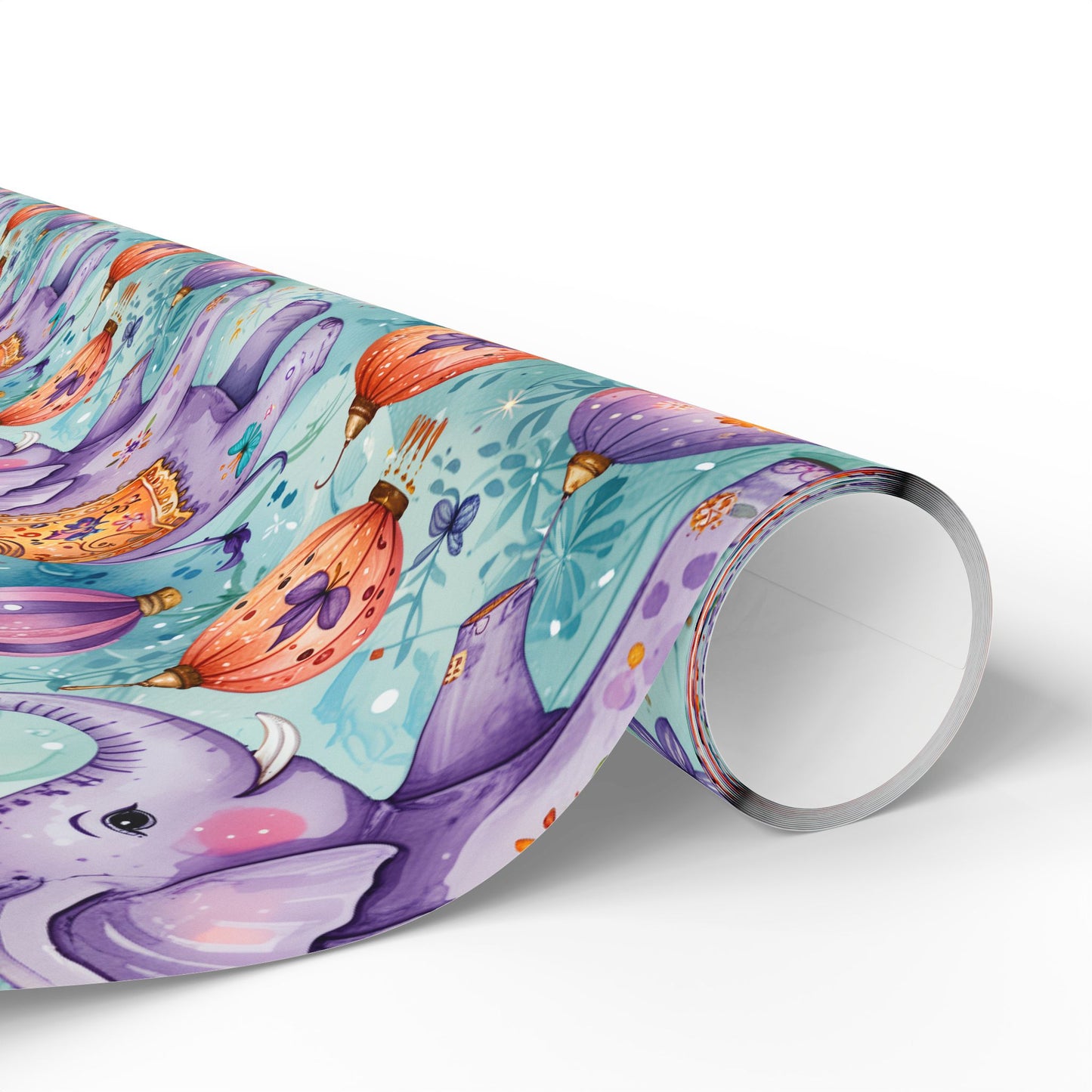 Diwali Festival Elephant Wrapping Papers
