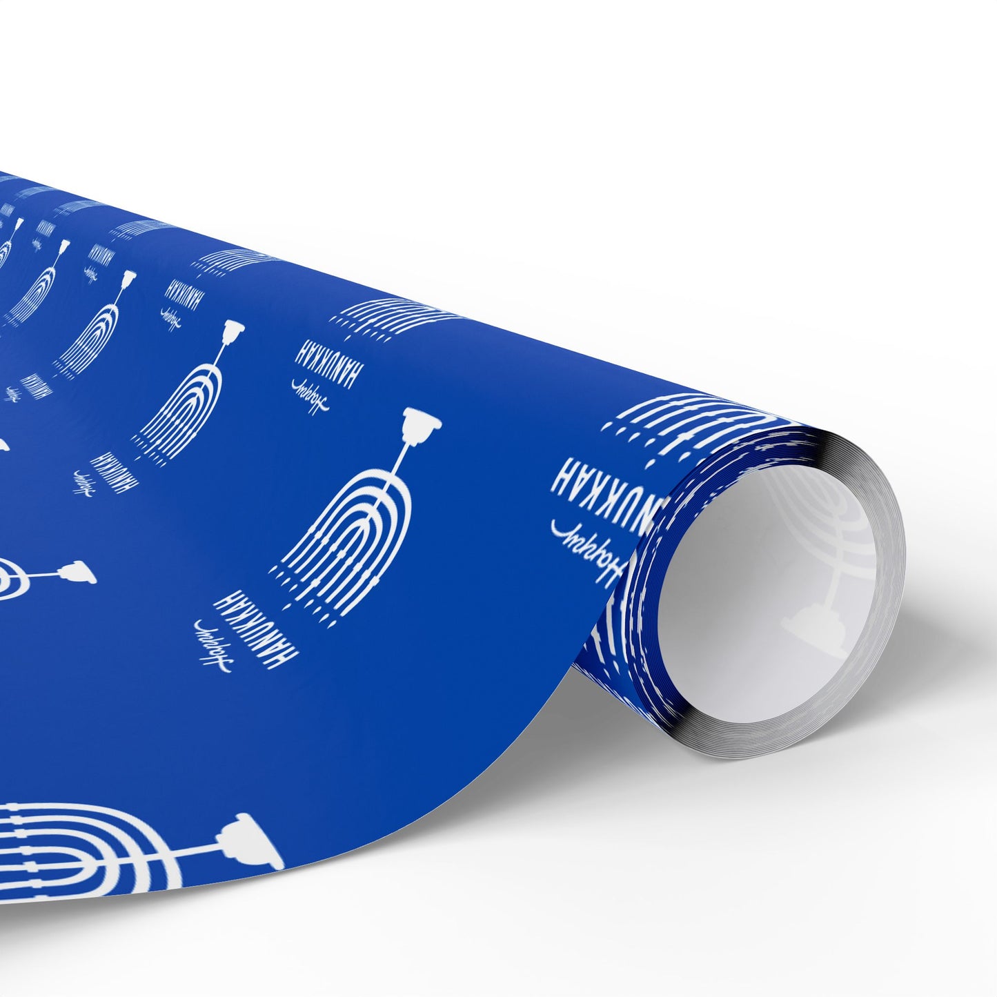Elegant Hanukkah Wrapping Paper Set