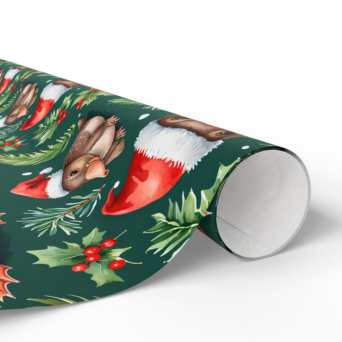 Platypus Parade – Aussie Christmas Wrapping Paper