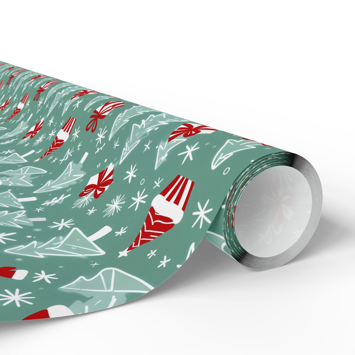 Jolly Sketchmas – Whimsical Winter Wrapping Paper