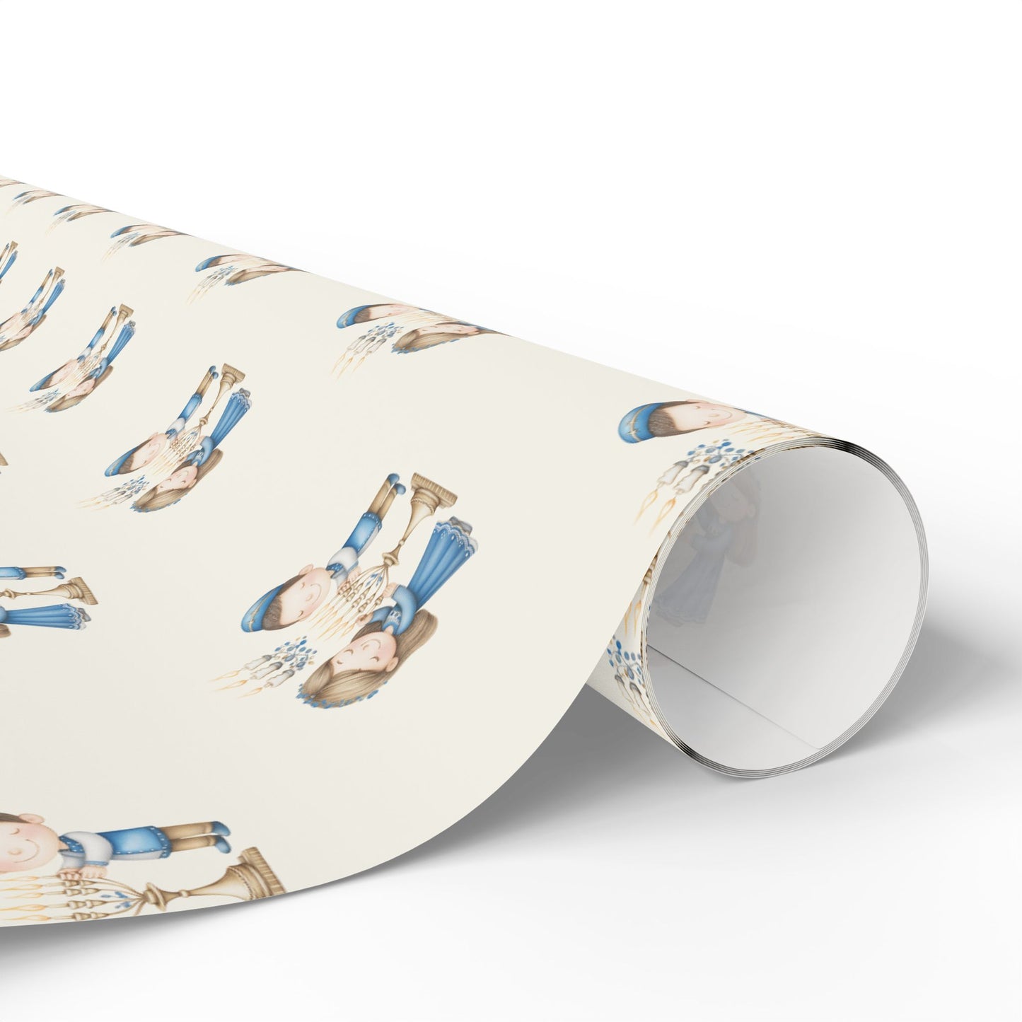 Menorah Lighting Wrapping Papers