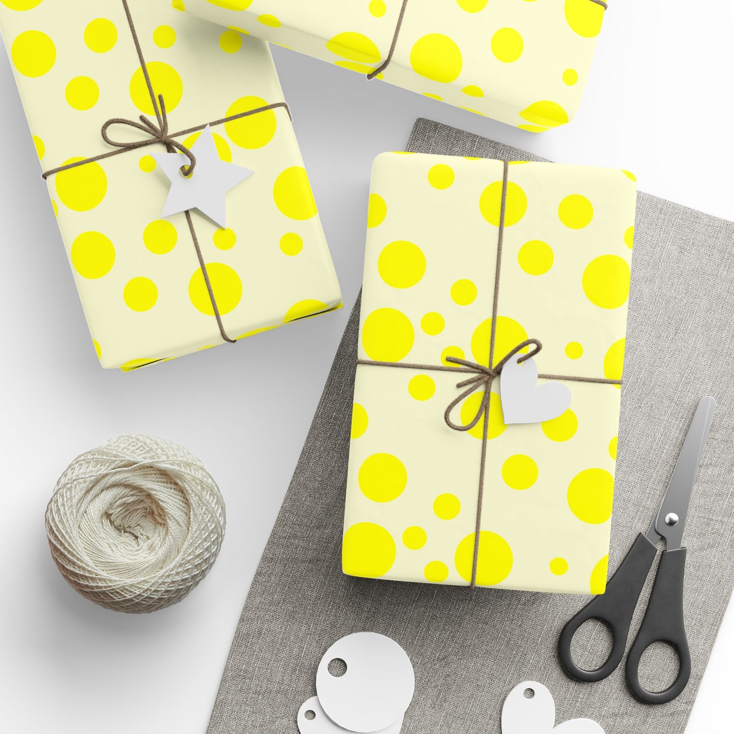Sunny Spots – Bright Yellow Wrap