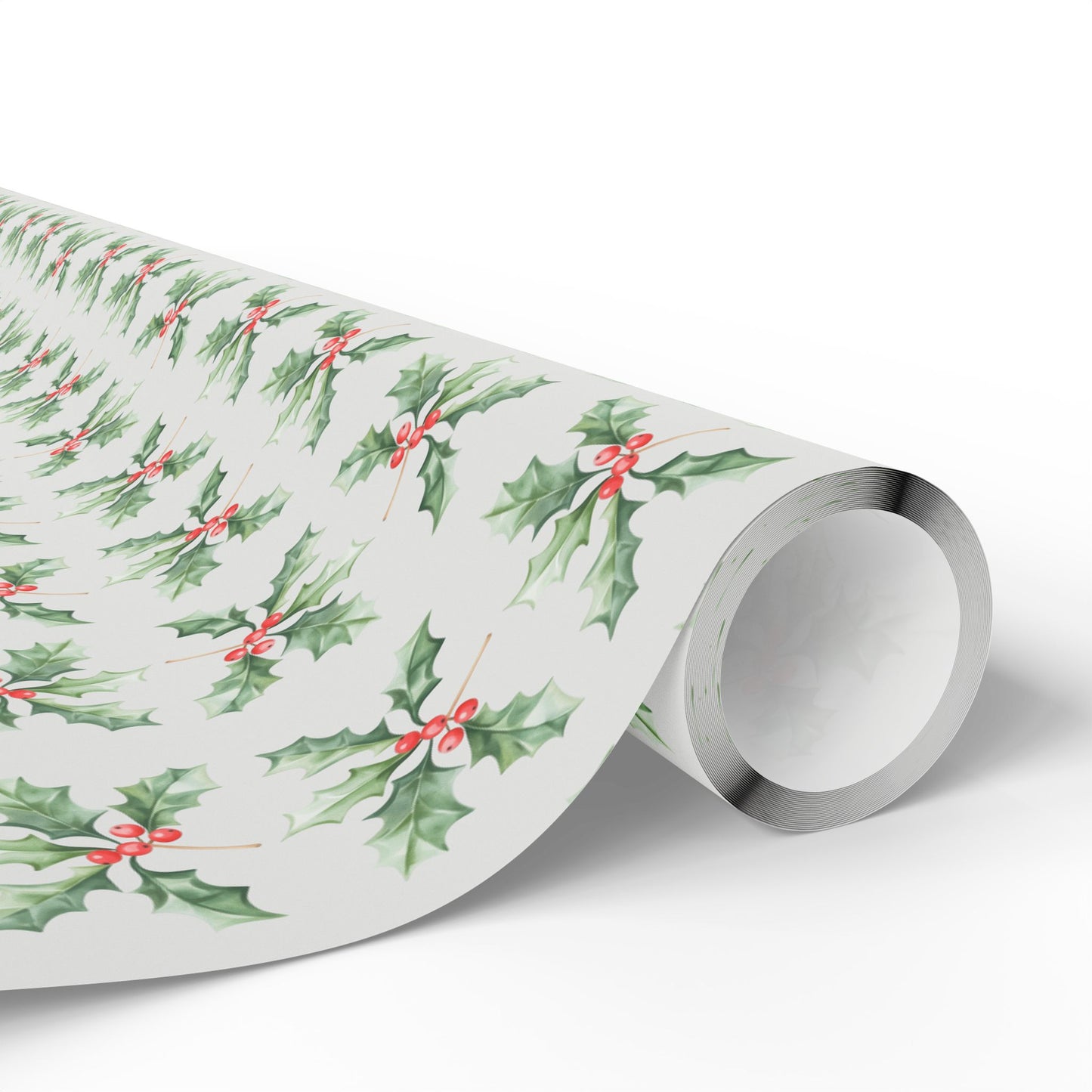 Holly Jolly Snaps – Classic Christmas Berry Wrapping Paper