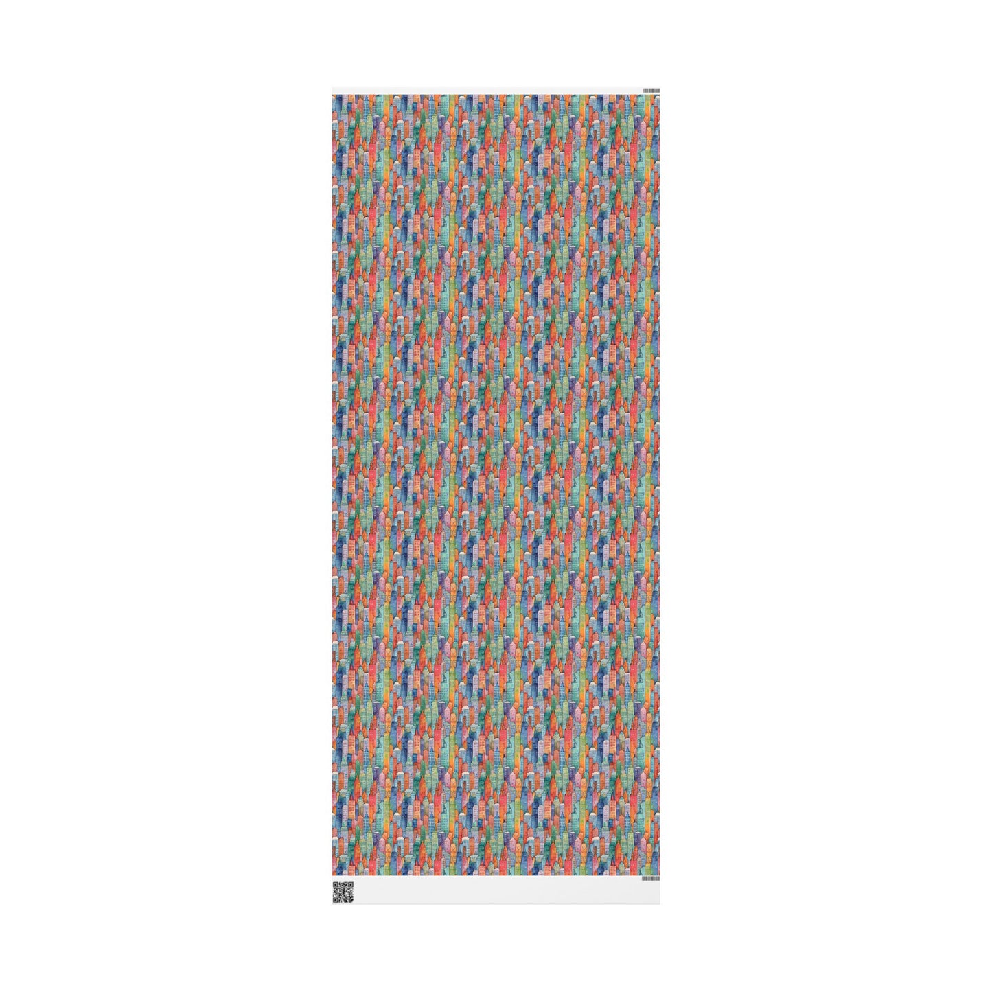 Abstract Cityscape Wrapping Papers