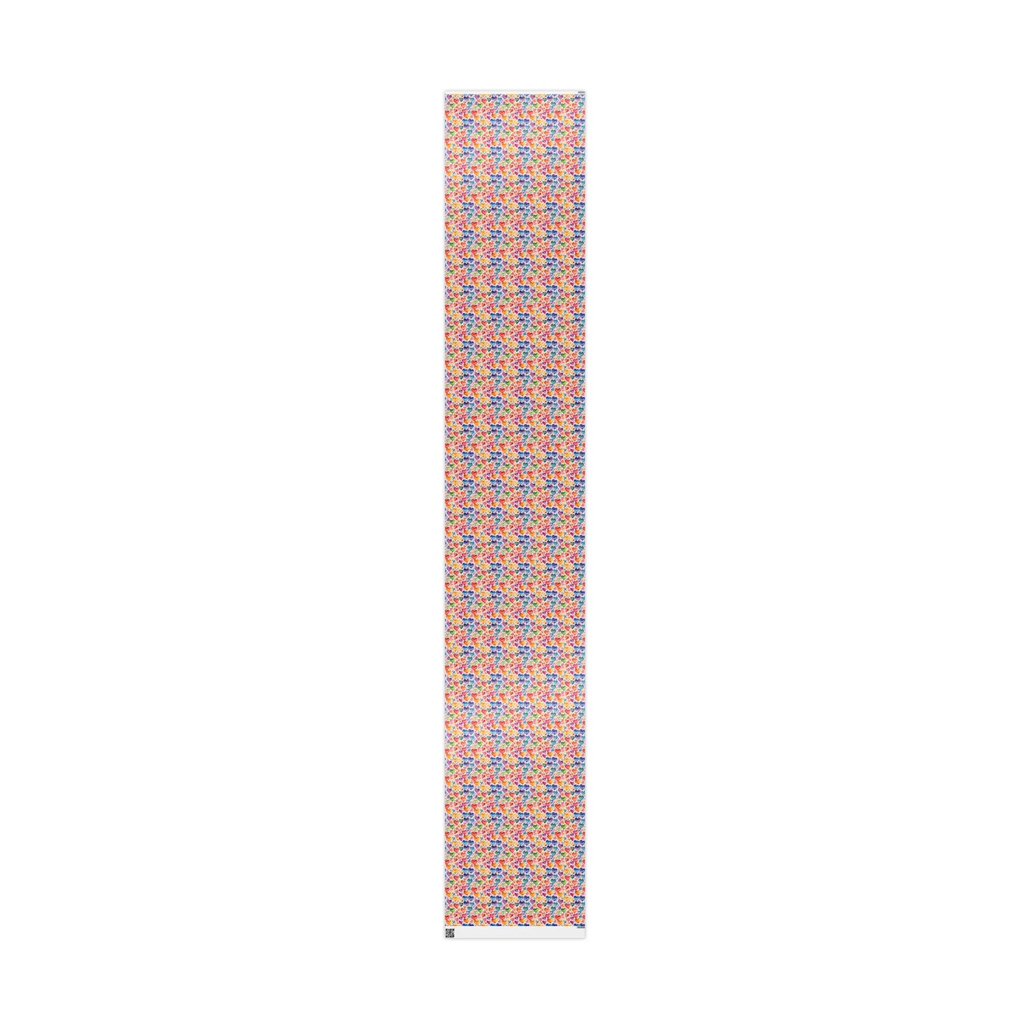 Vibrant Multicolor Heart Wrapping Paper