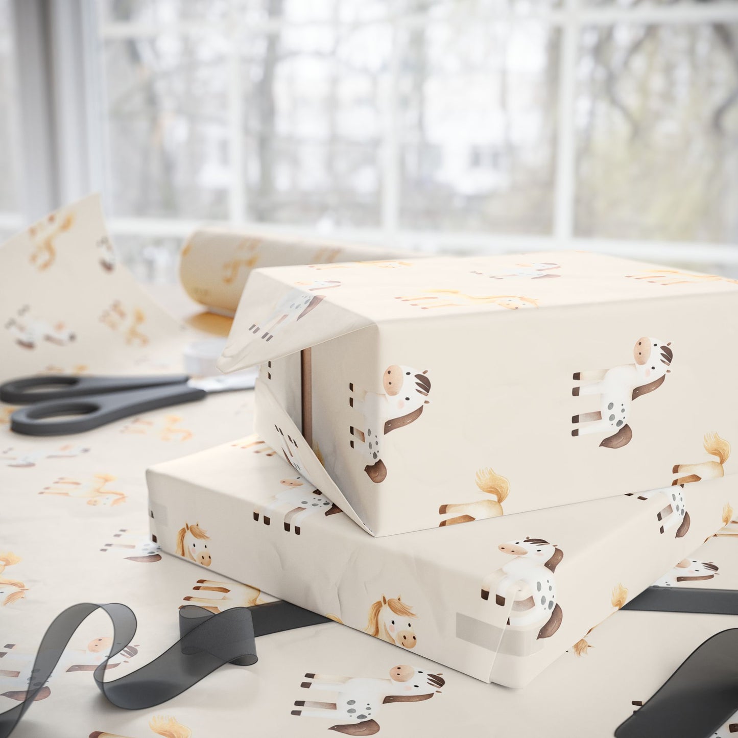 Cute Pony Wrapping Paper