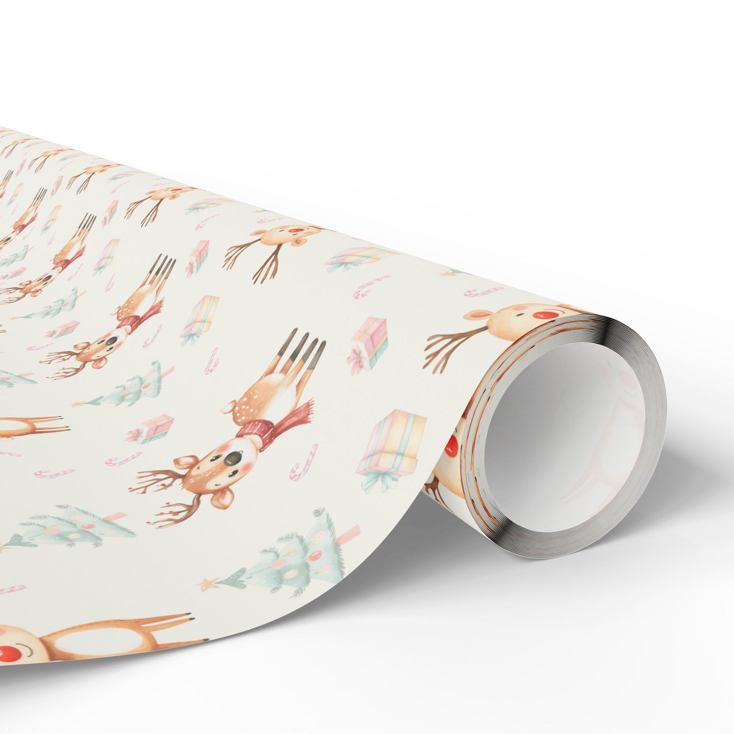 Cute Reindeer Gift Wrap