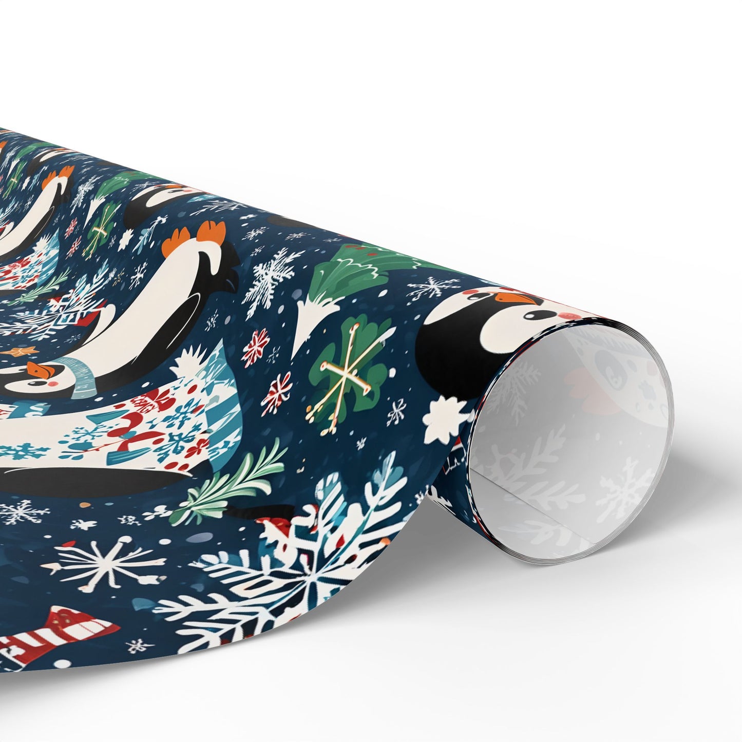 Waddle It Be? – Penguin Snow Party Wrapping Paper