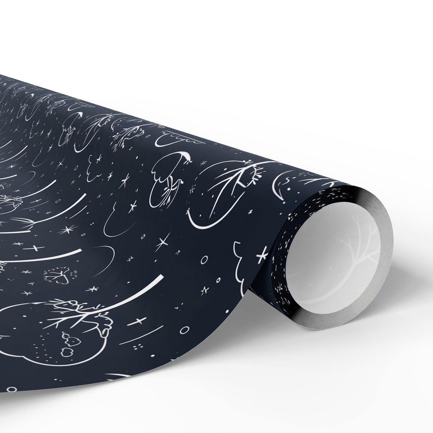 Wrapping Paper - Celestial Grove Night Sky Wrapping Paper