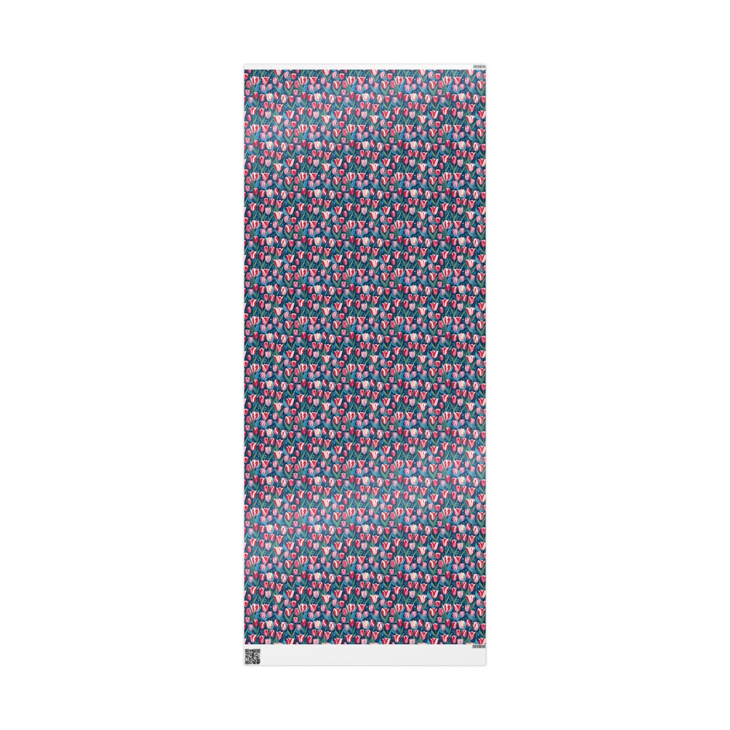 Vibrant Tulip Floral Wrapping Paper
