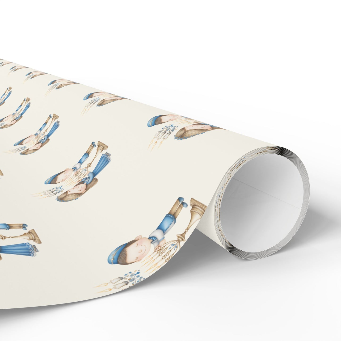 Menorah Lighting Wrapping Papers