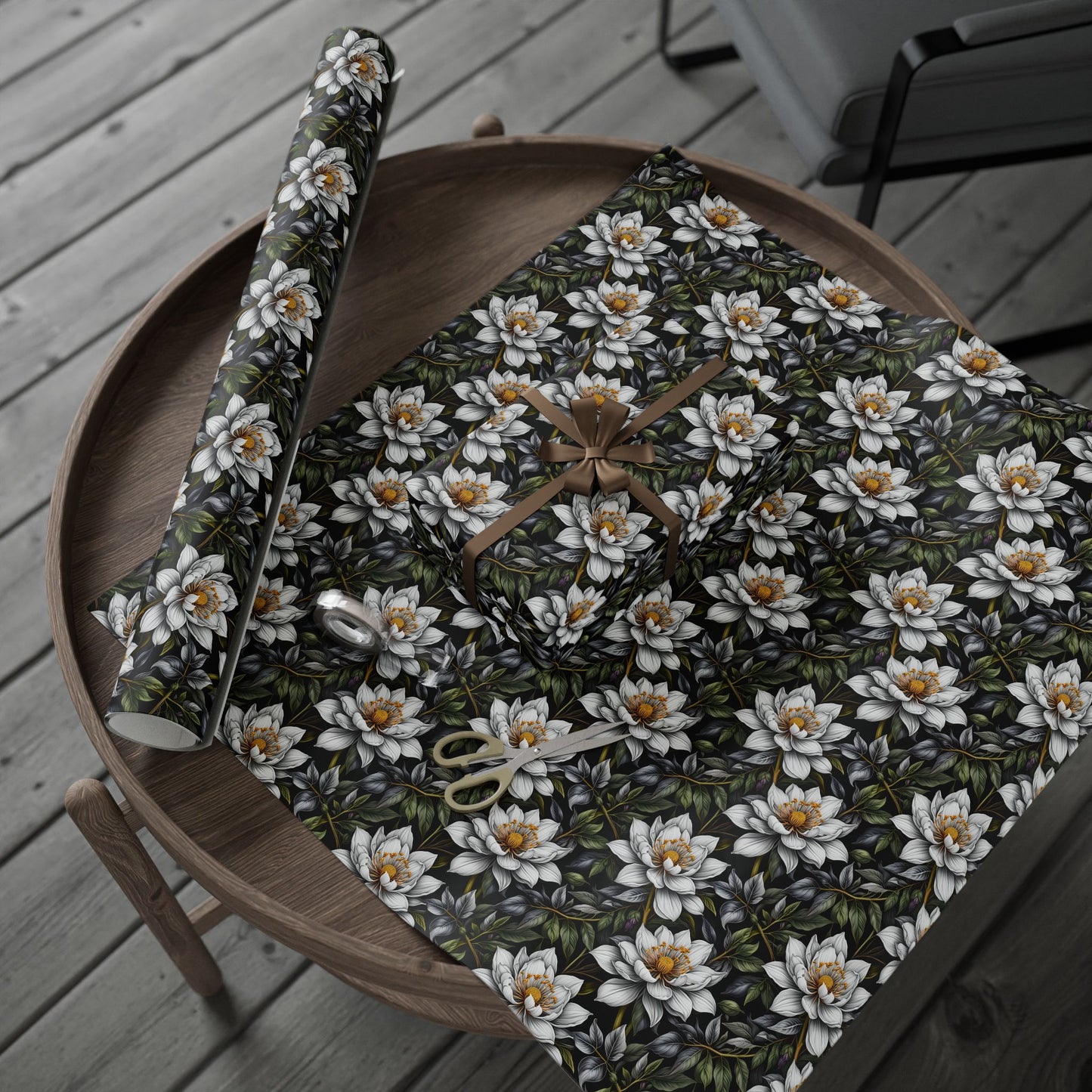 Trendy Botanical Wrapping Paper Eco Friendly Gifting