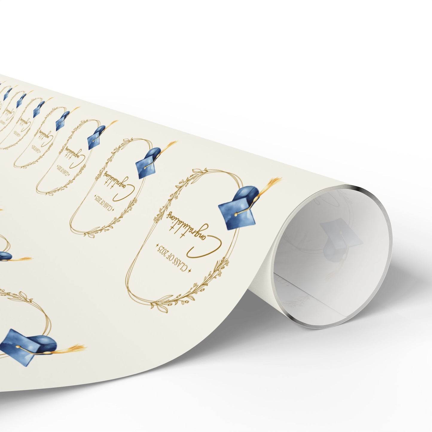 Elegant Class of 2025 Graduation Gift Wrapping