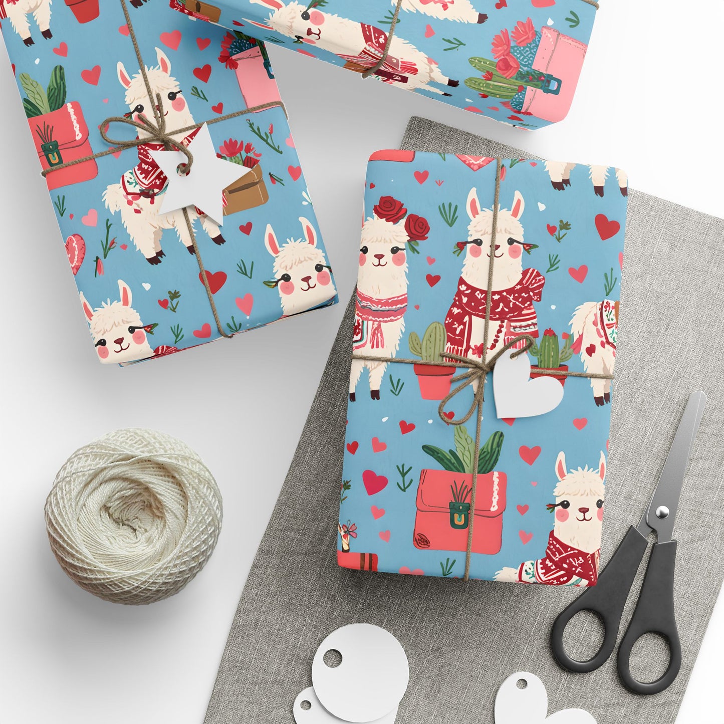 Llama Wrapping Paper