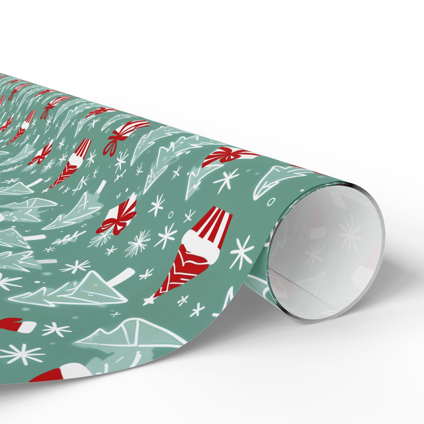 Jolly Sketchmas – Whimsical Winter Wrapping Paper