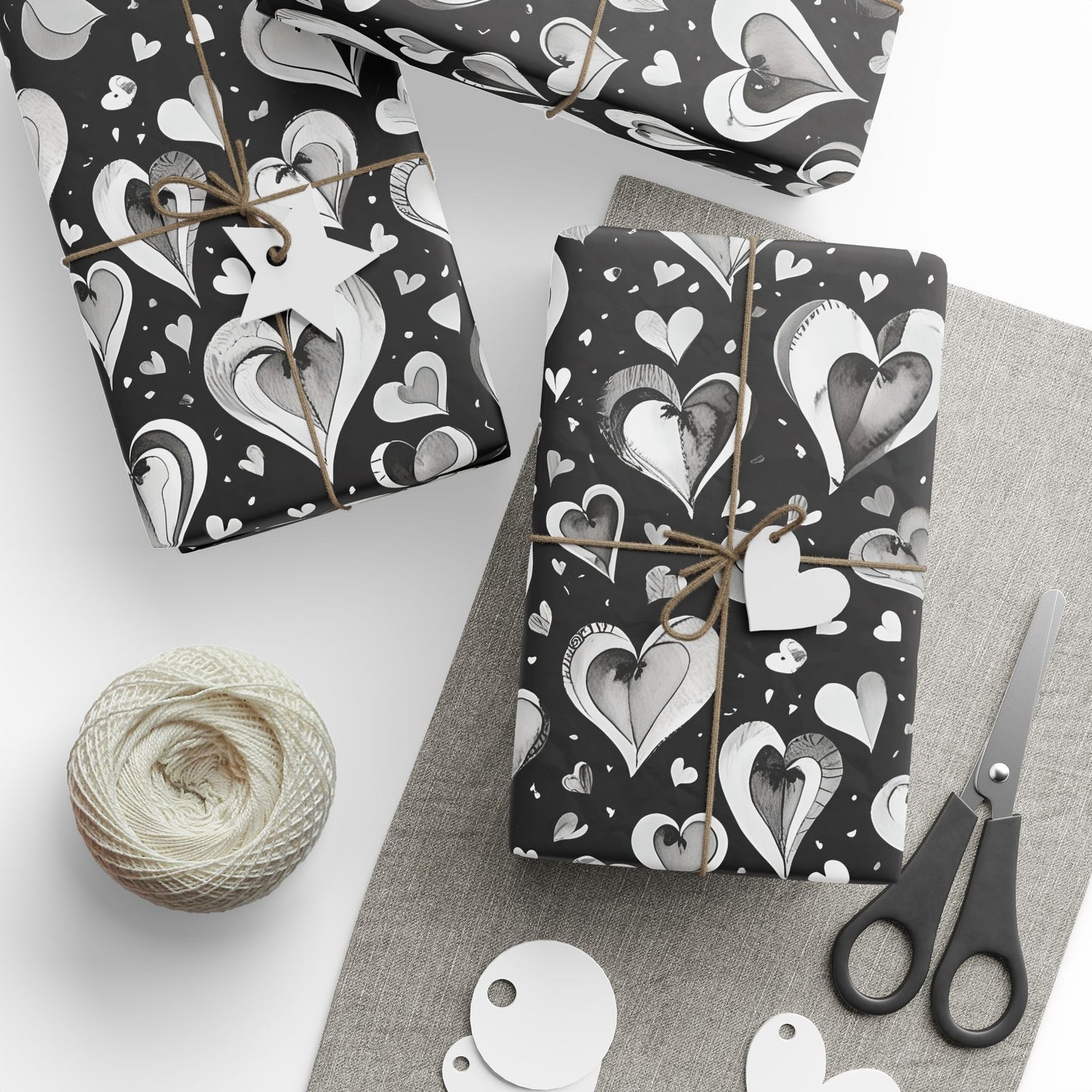 Heart Abstract Wrapping Paper