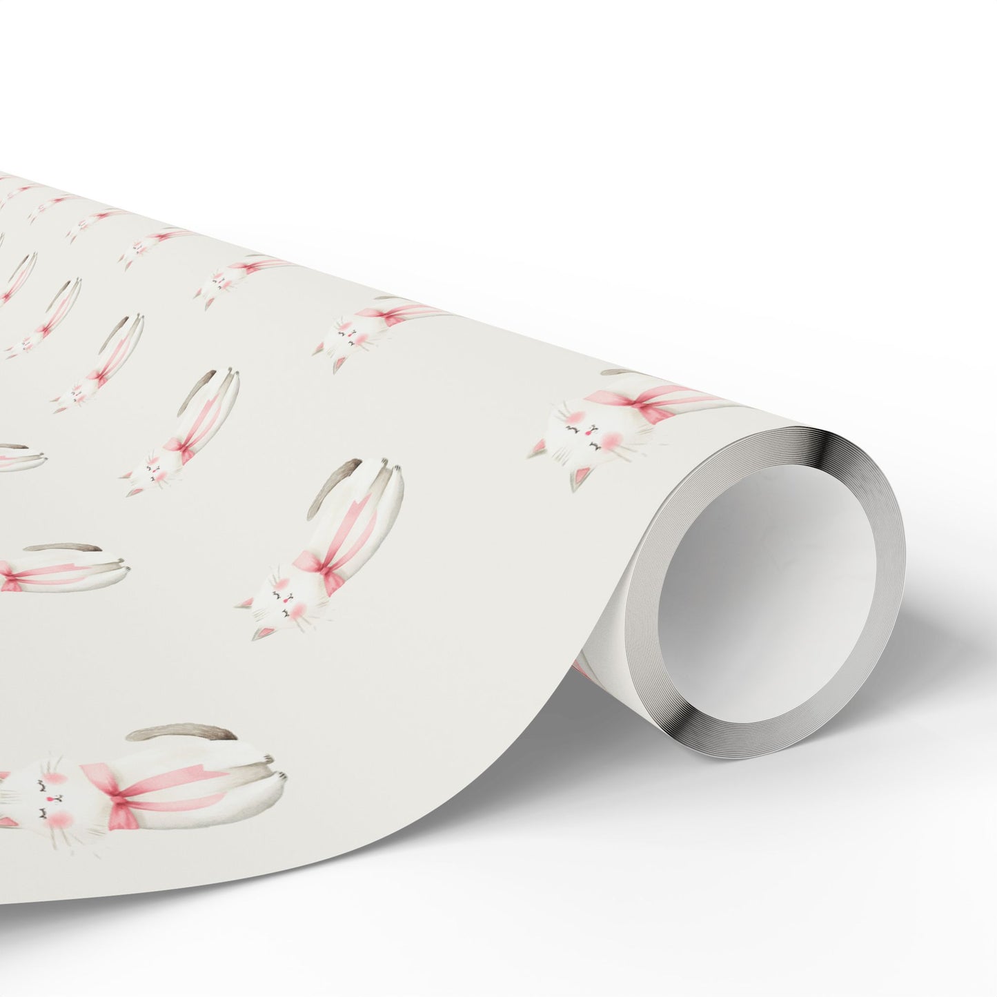 Grey Kitties Gift Wrap