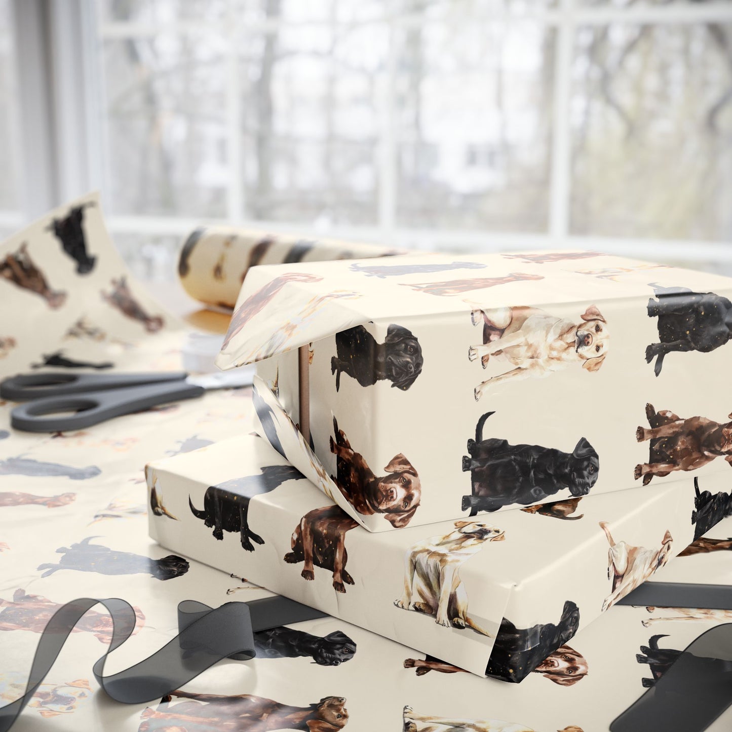 Labrador Retriever Dog Wrapping Paper