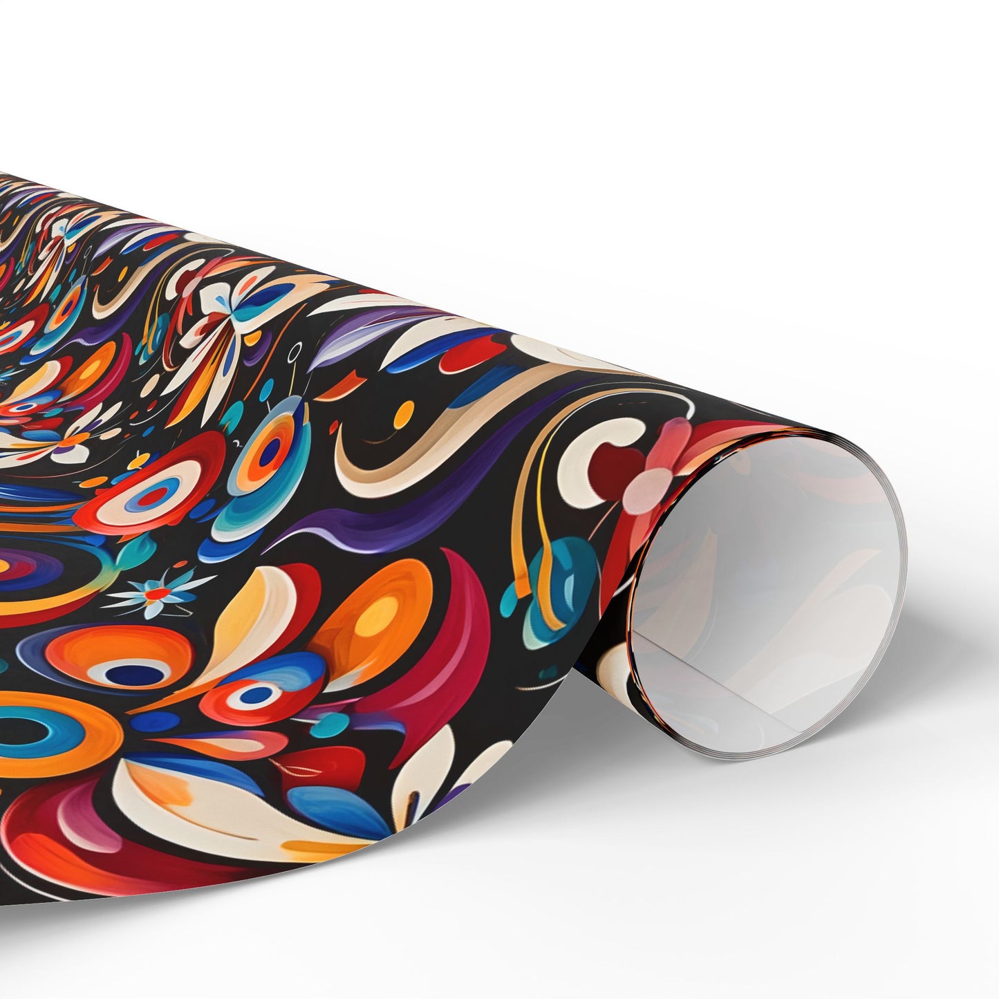 Wrapping Papers - Retro Floral Design