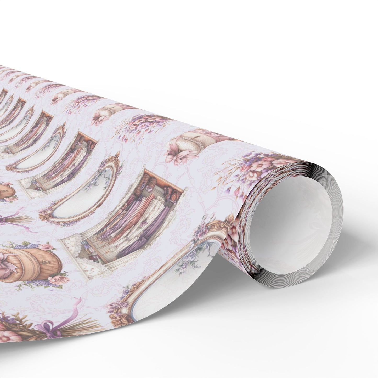 Elegant Wedding or Bachelorette Vintage Wrapping Paper