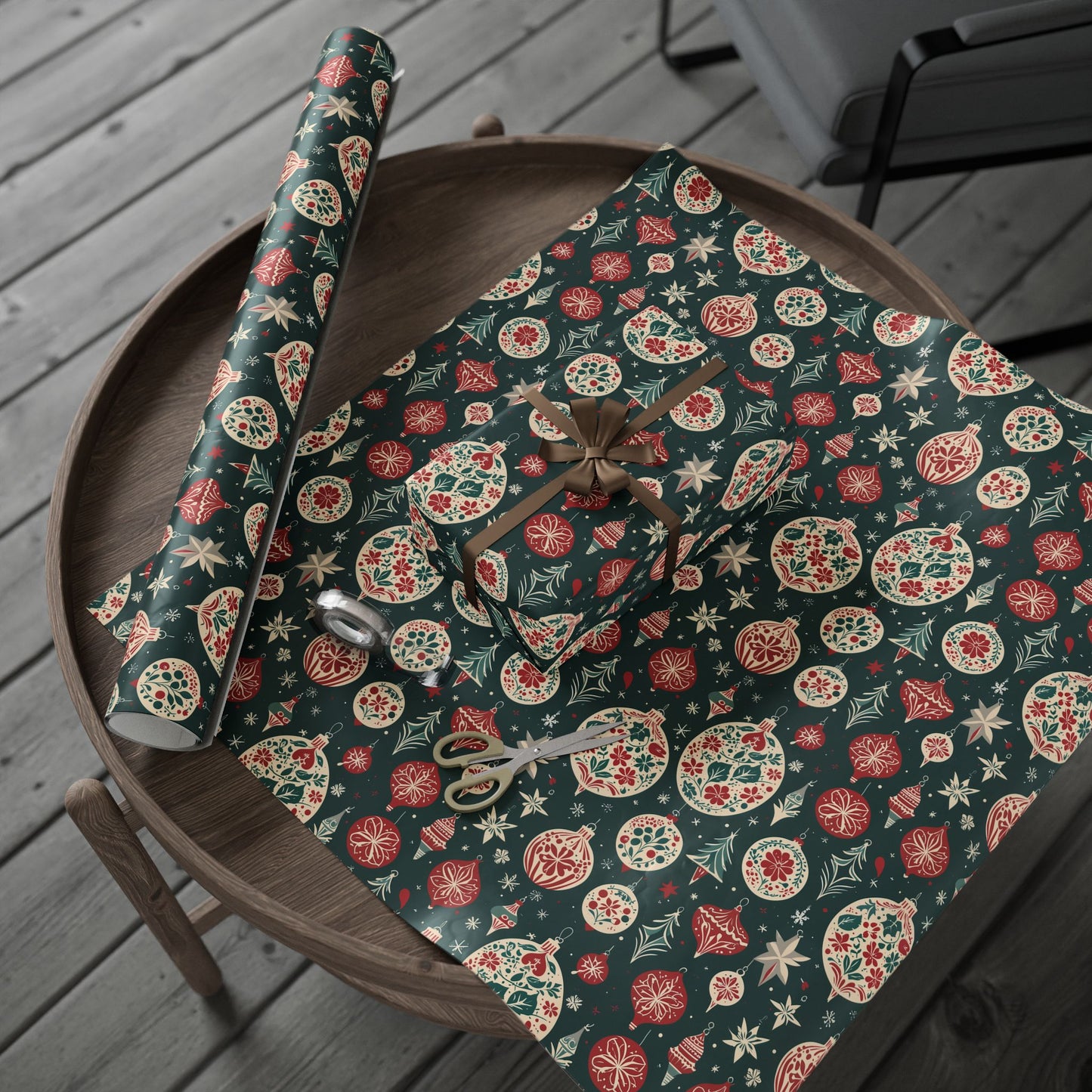 Festive Christmas Wrapping Paper