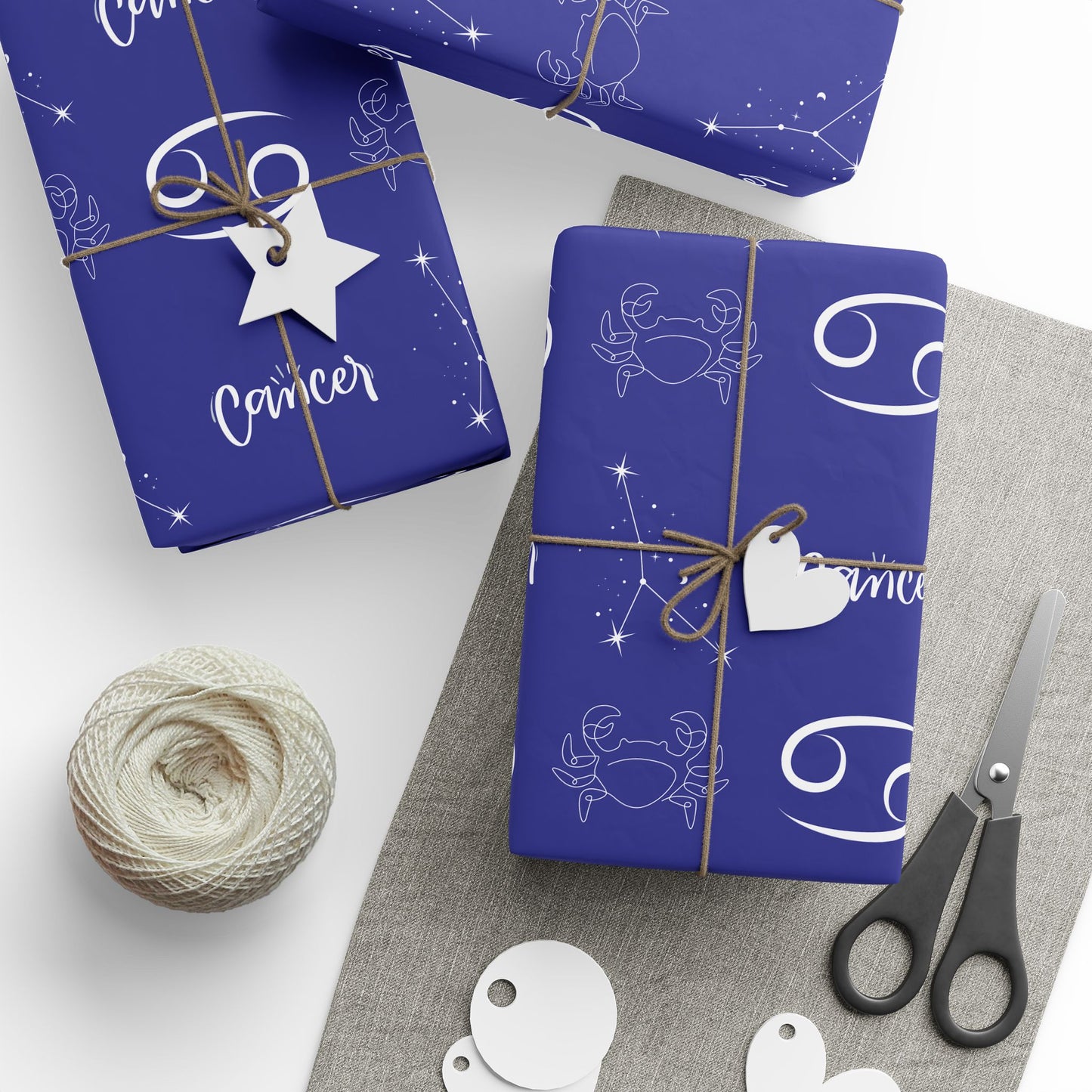 Moonchild Mode – Cancer Zodiac Wrapping Paper