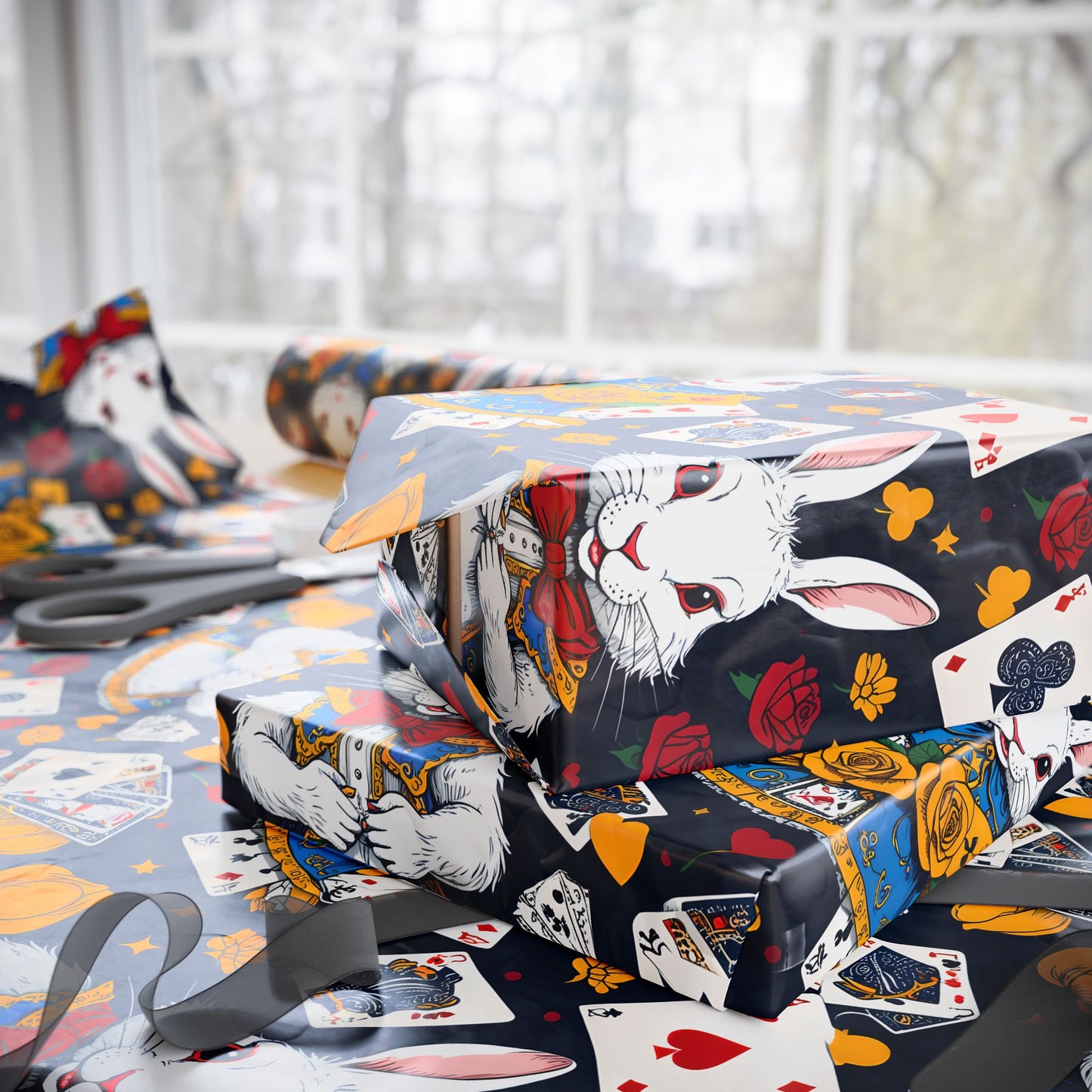 Magical Gift Wrap featuring The White Rabbit